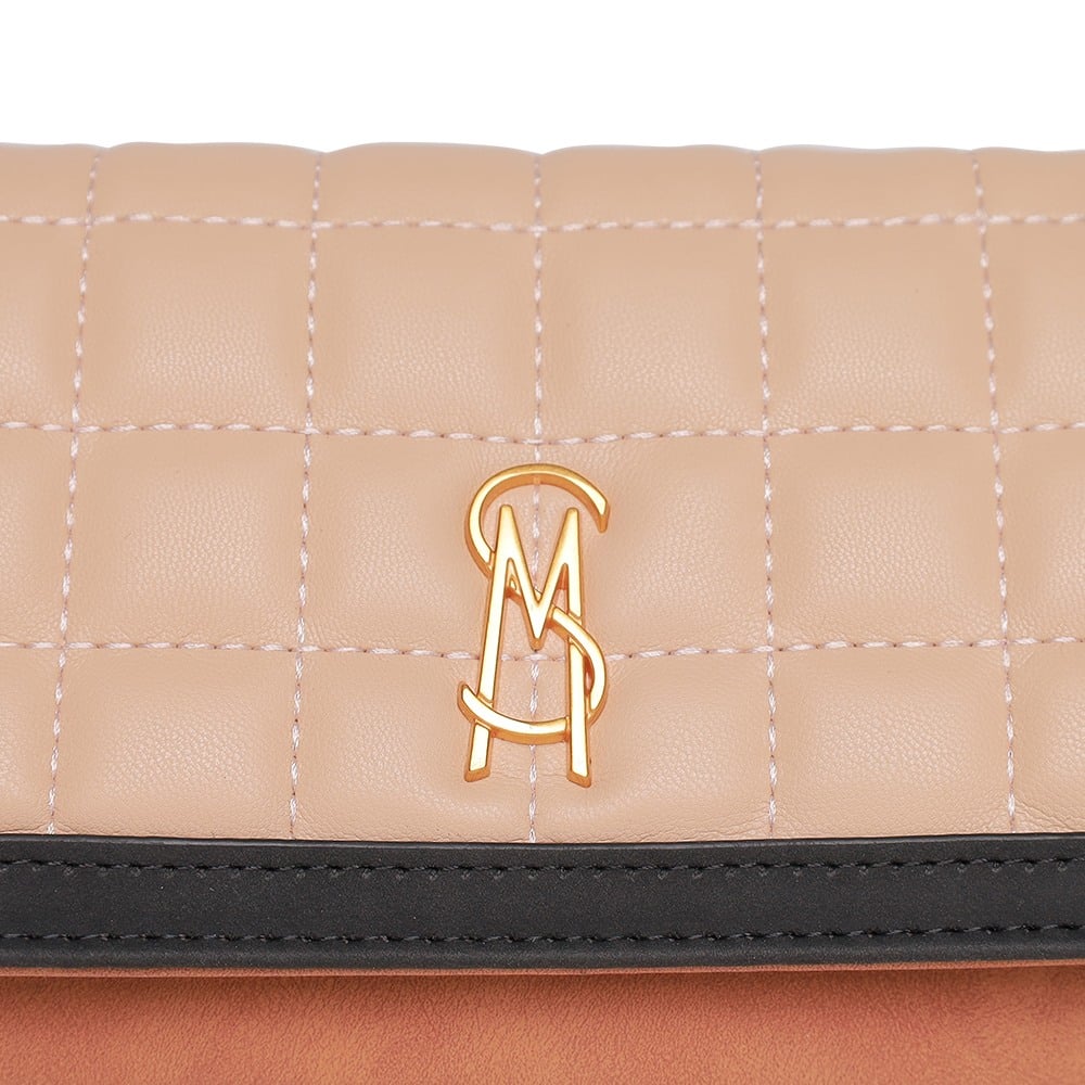 Bshey-N Tan-Black Clutches & Wallets