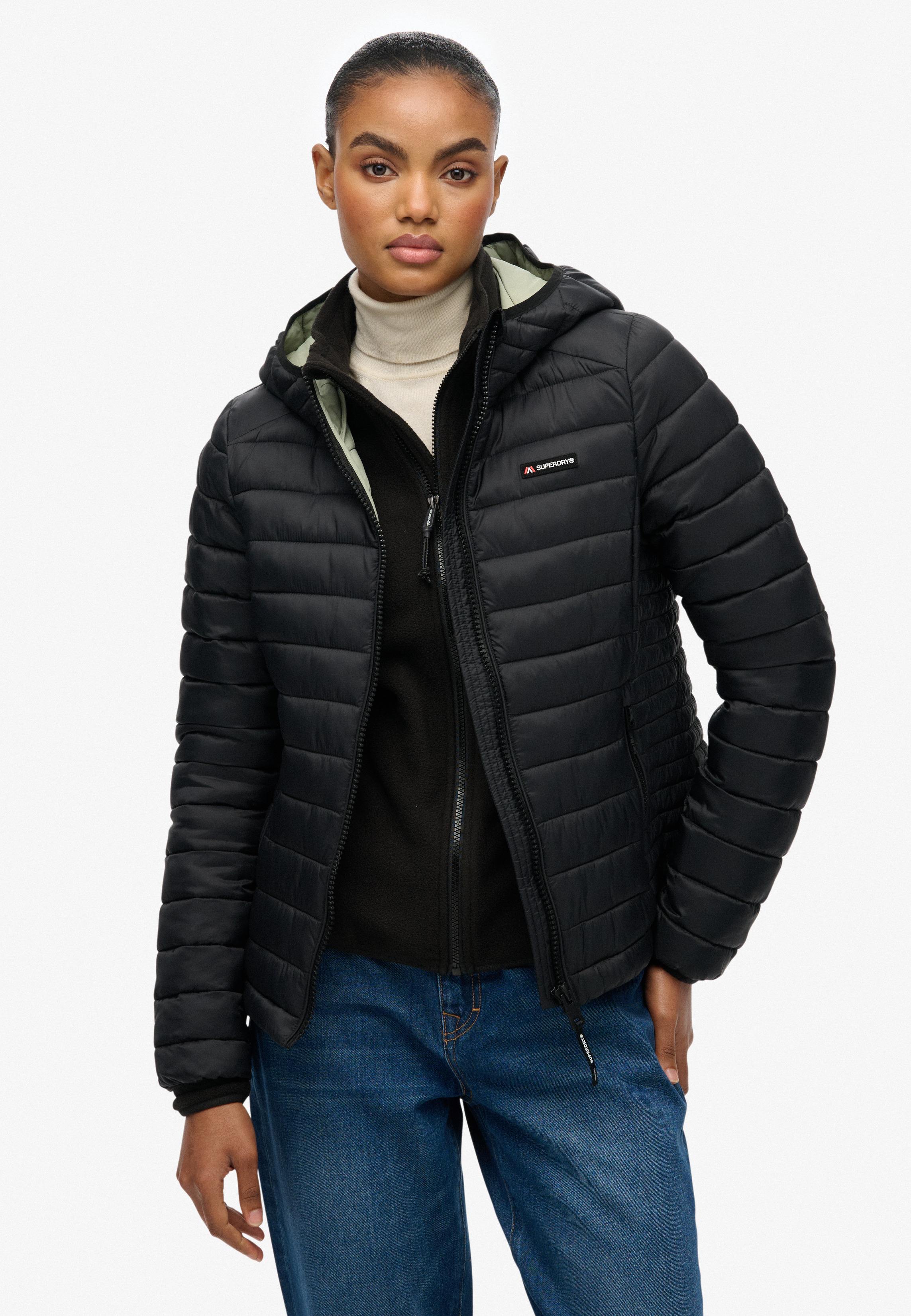 HOODED FUJI LITE PADDED JACKET