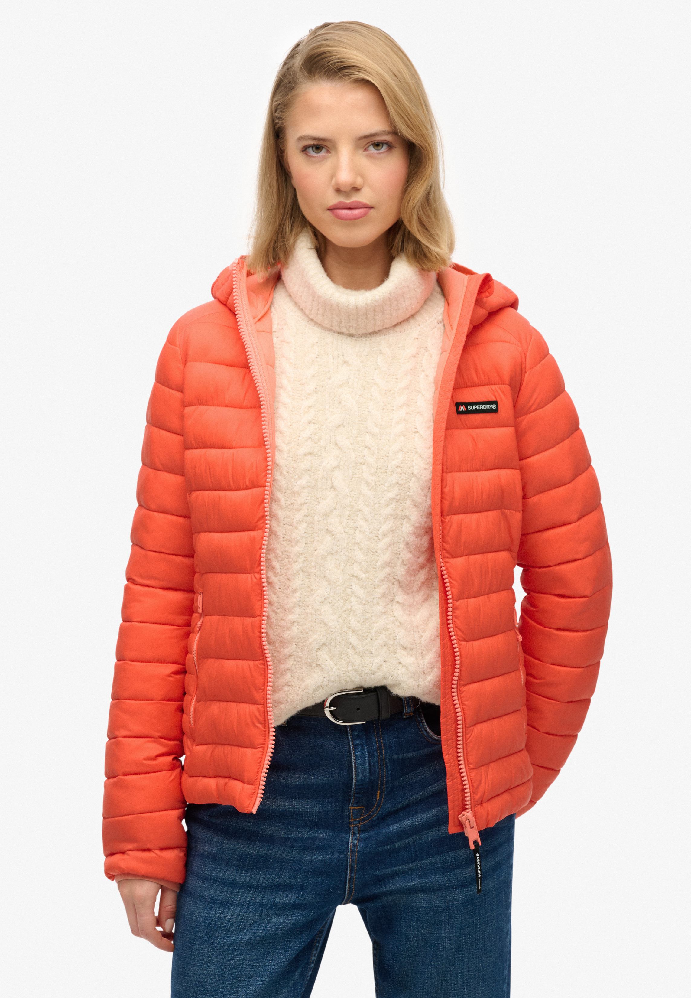 HOODED FUJI LITE PADDED JACKET