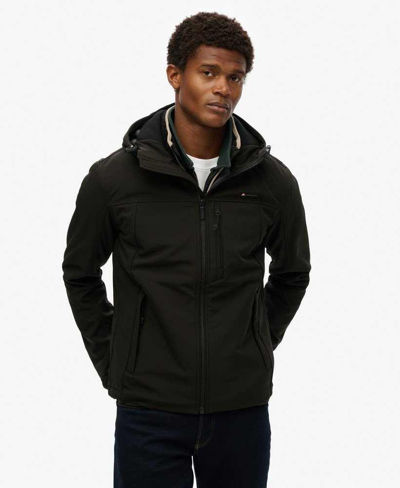 HOODED SOFT SHELL TREKKER JKT