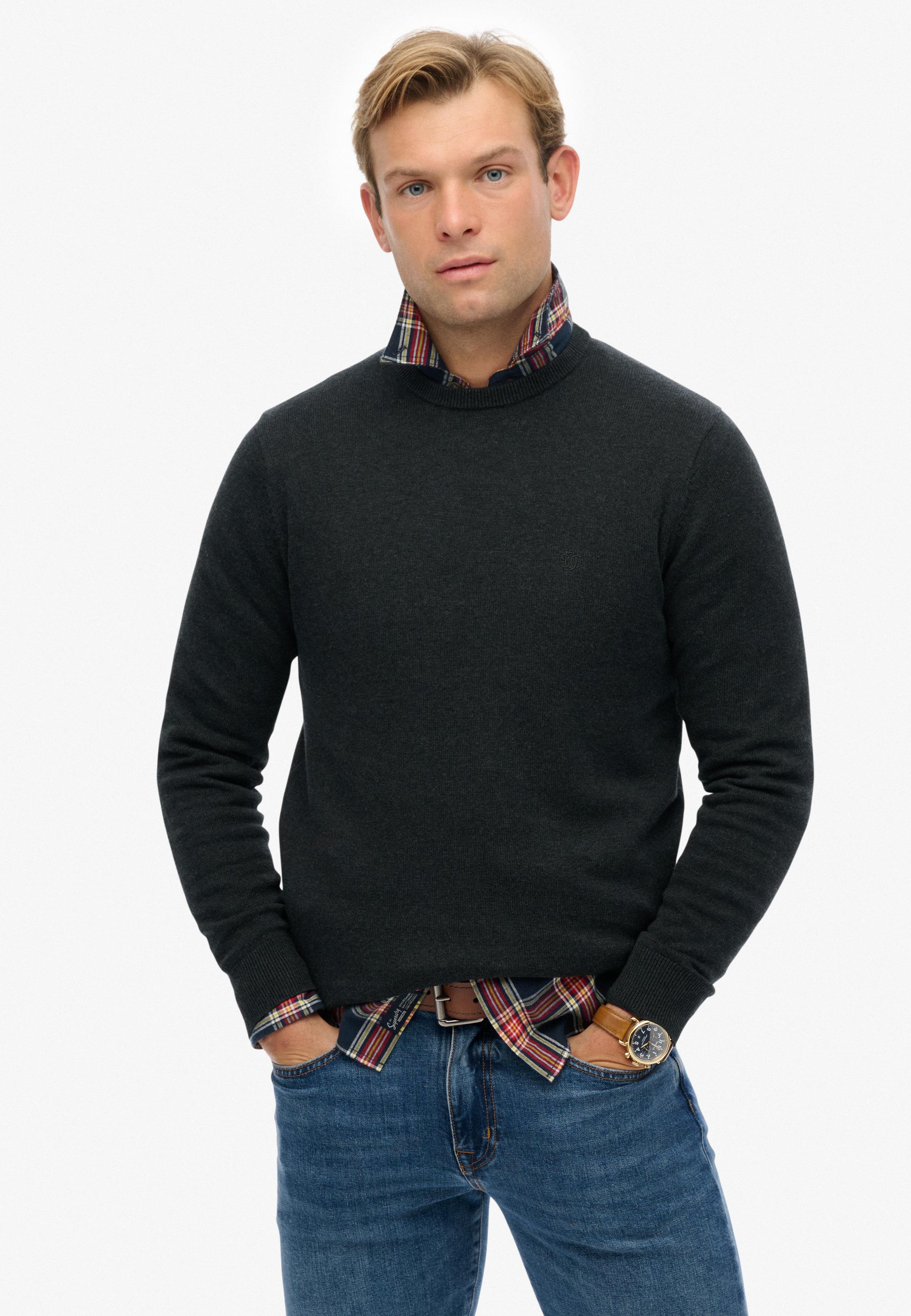 ESSENTIALS COTTON JUMPER