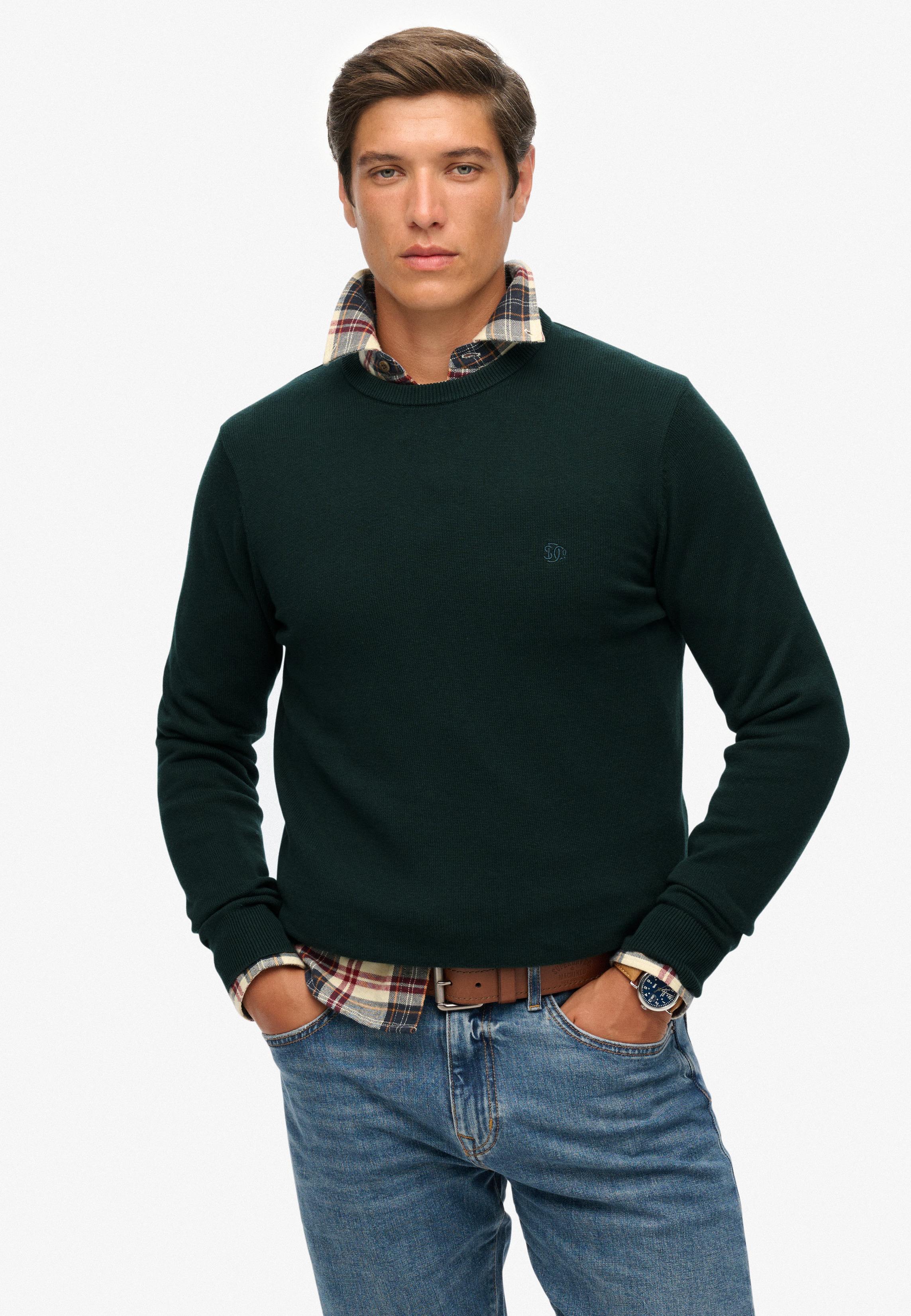 ESSENTIALS COTTON JUMPER