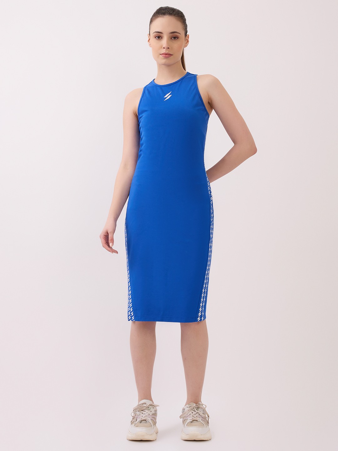 SPORTS BRANDED BODYCON DRESS