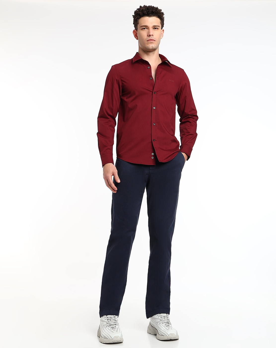 P-Lars-In Regular Trousers & Pants