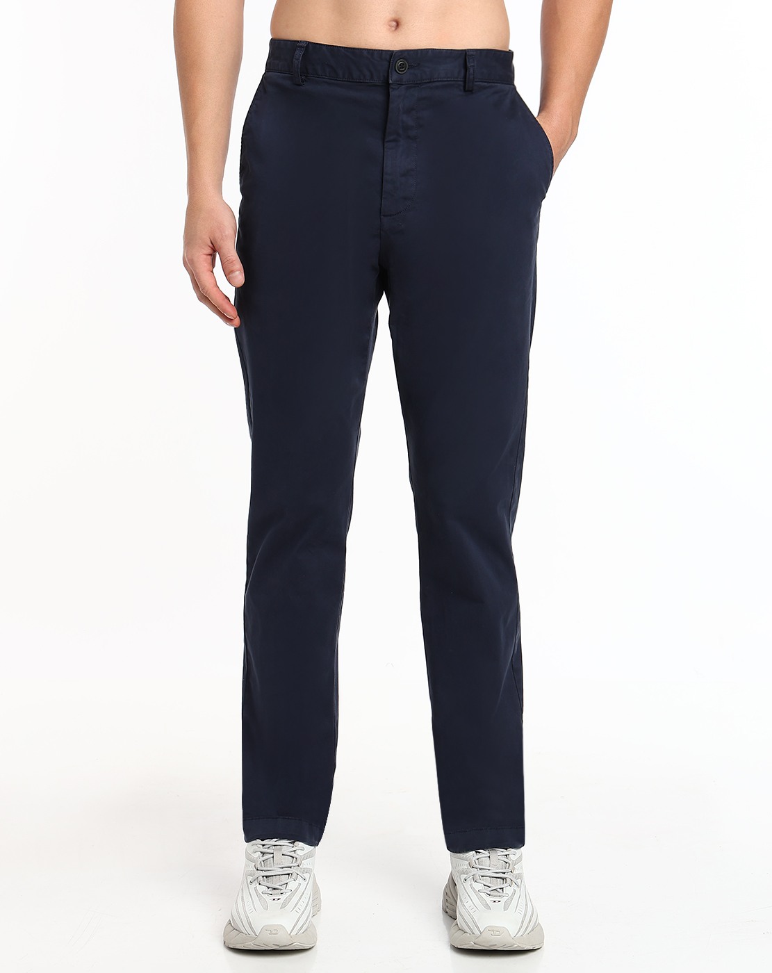 P-Lars-In Regular Trousers & Pants