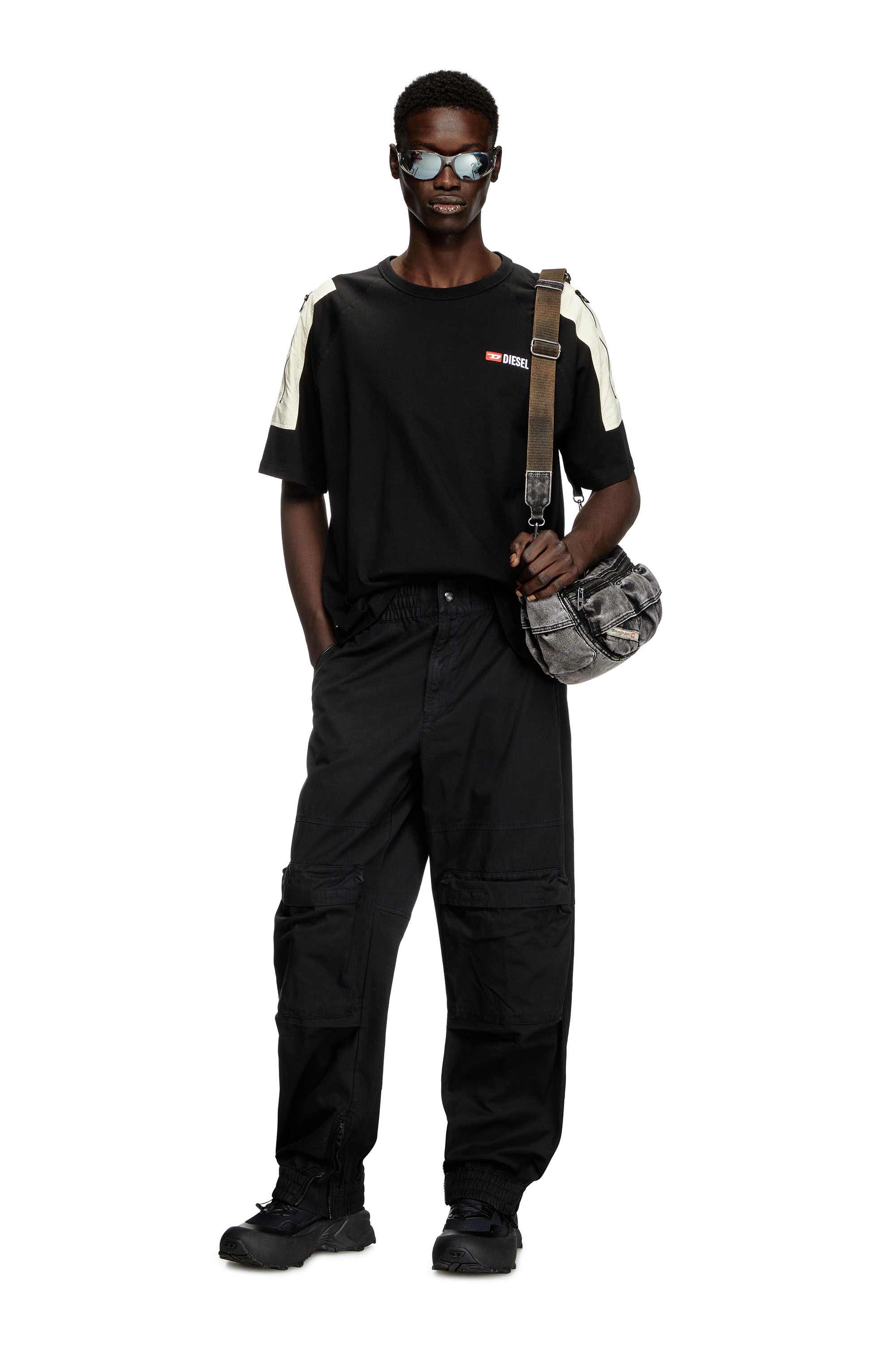 Black P-Beeck Trousers