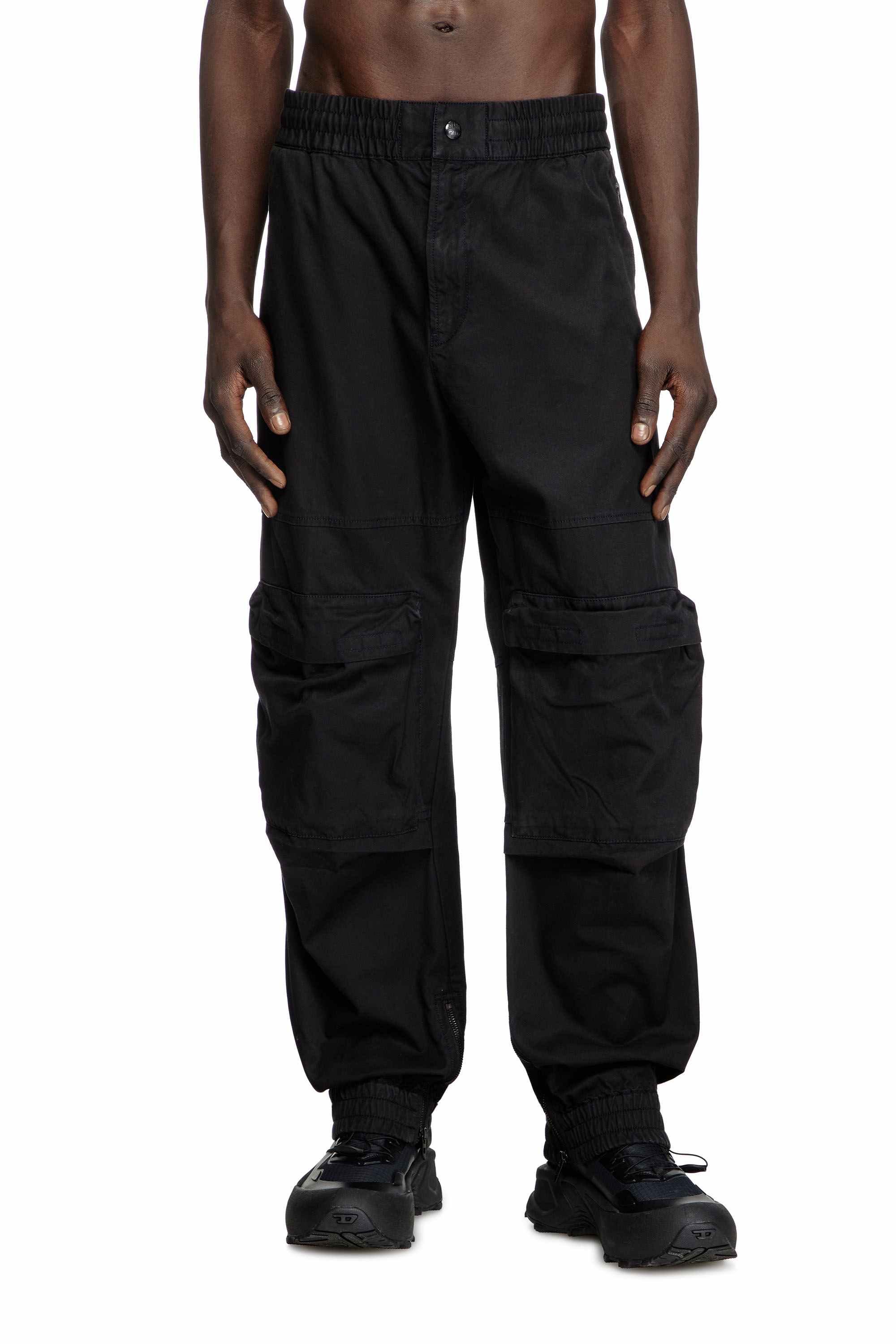 Black P-Beeck Trousers