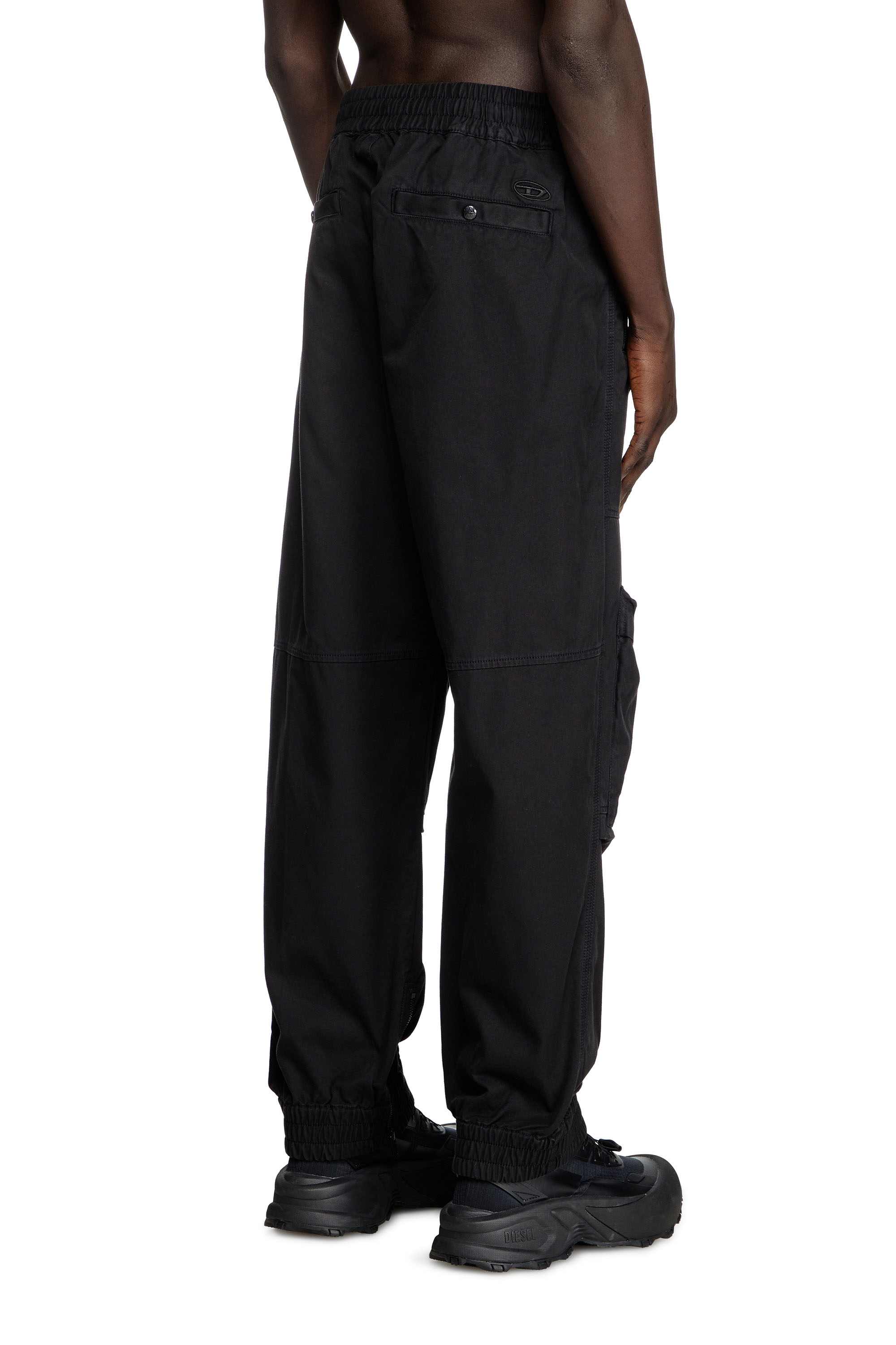 Black P-Beeck Trousers