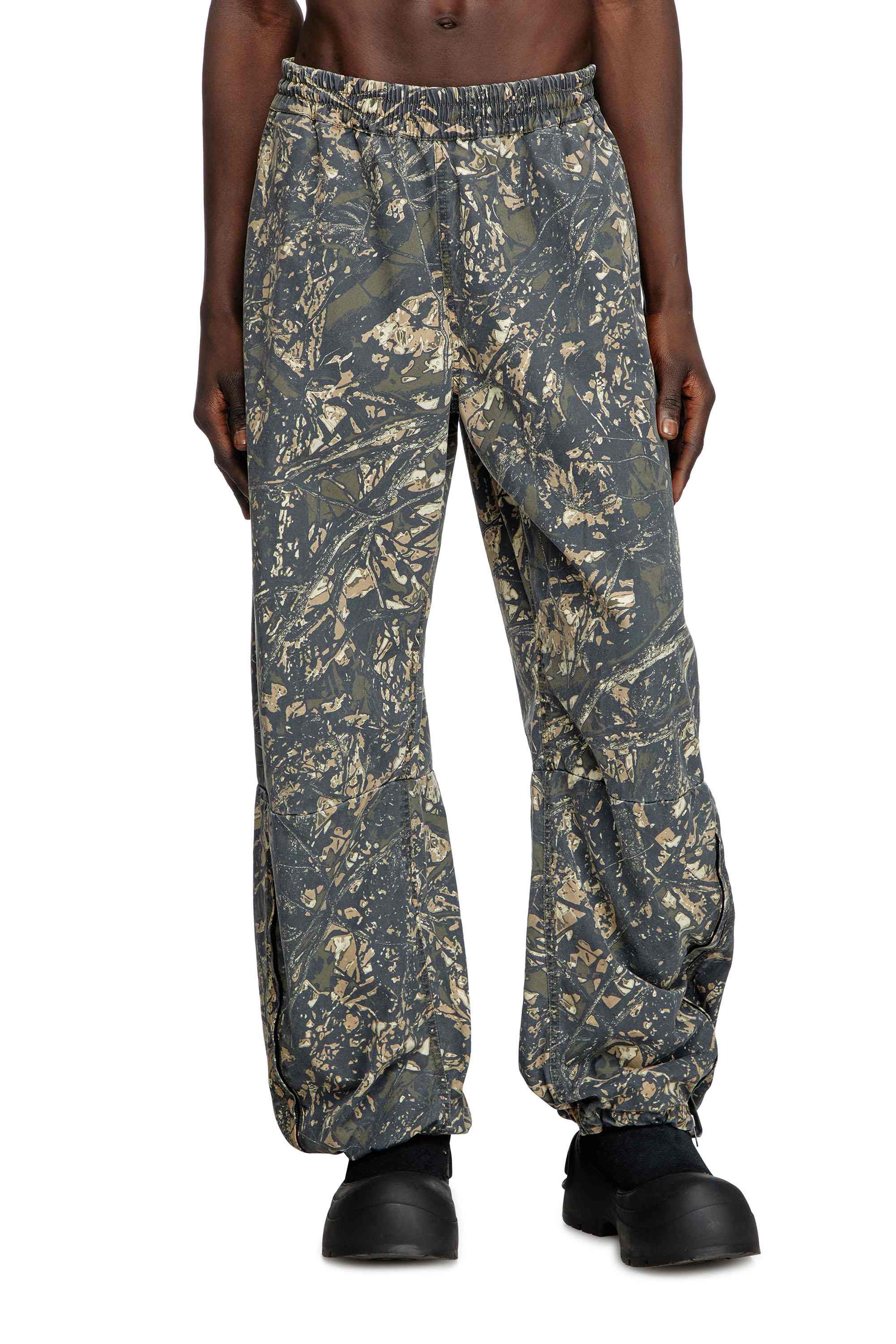 Green and Brown P-Lint Trousers