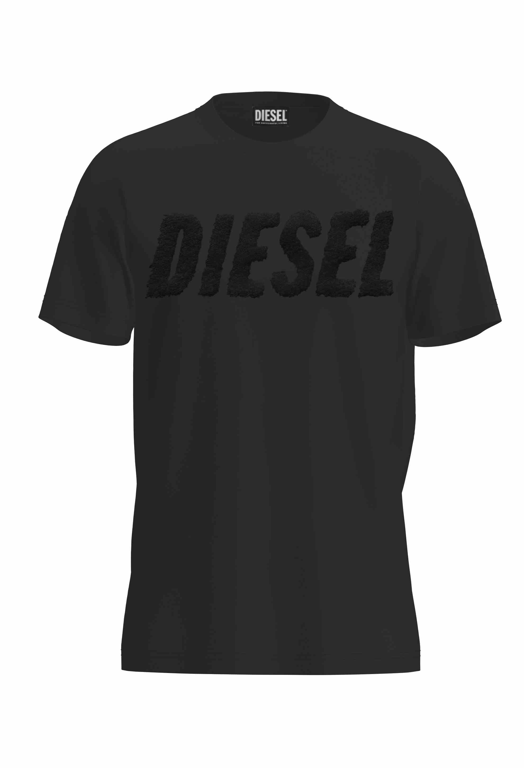 Black T-Diegor-Big -Crew T-Shirt