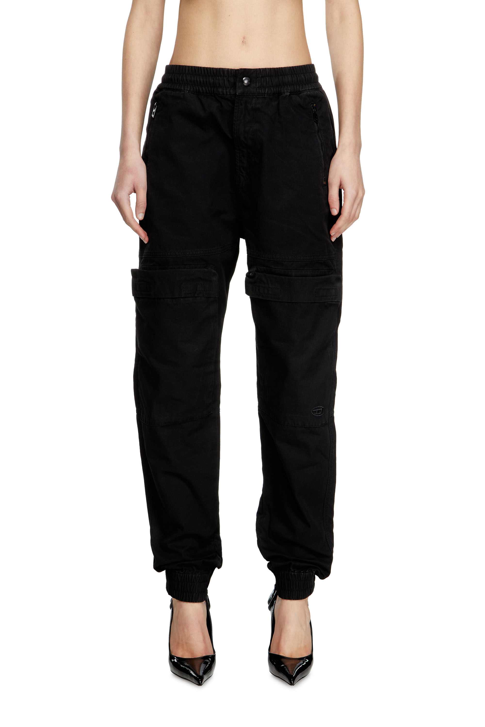 Black P-Ride-Q3 Trousers