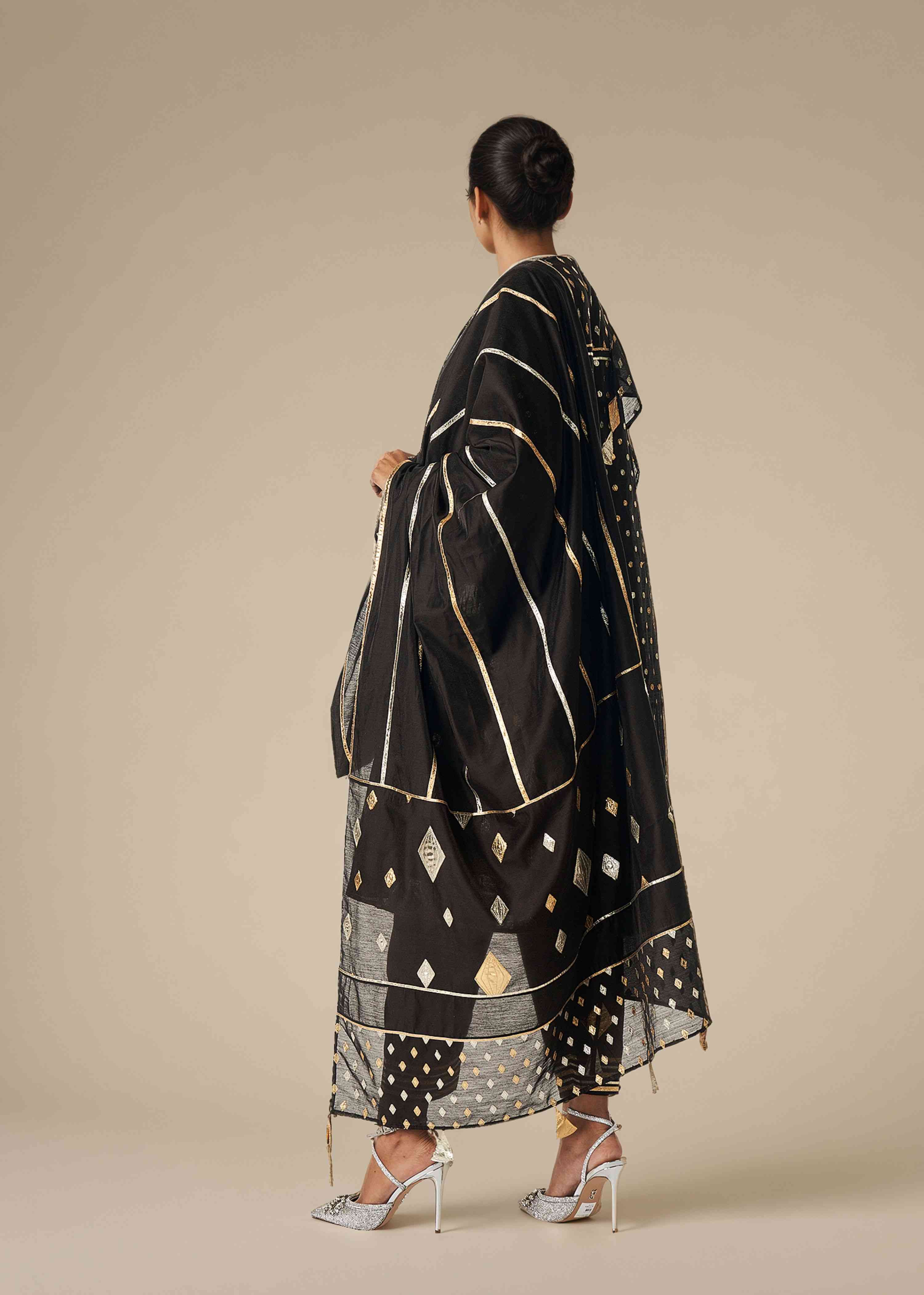 Black Light Gota Dupatta
