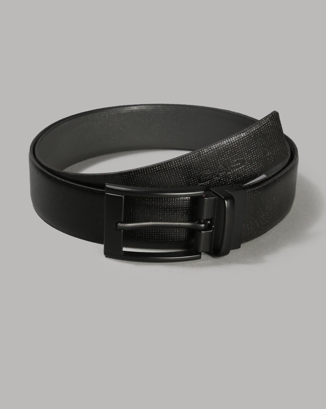 GAS | Reversible Leather Belt with buckle closure