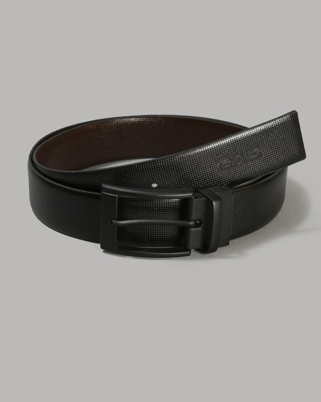 GAS | Reversible Leather Belt with buckle closure