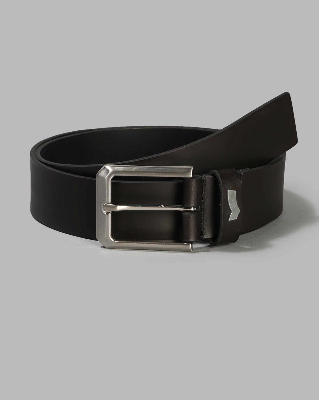 GAS | Textured Leather Belt with Buckle closure