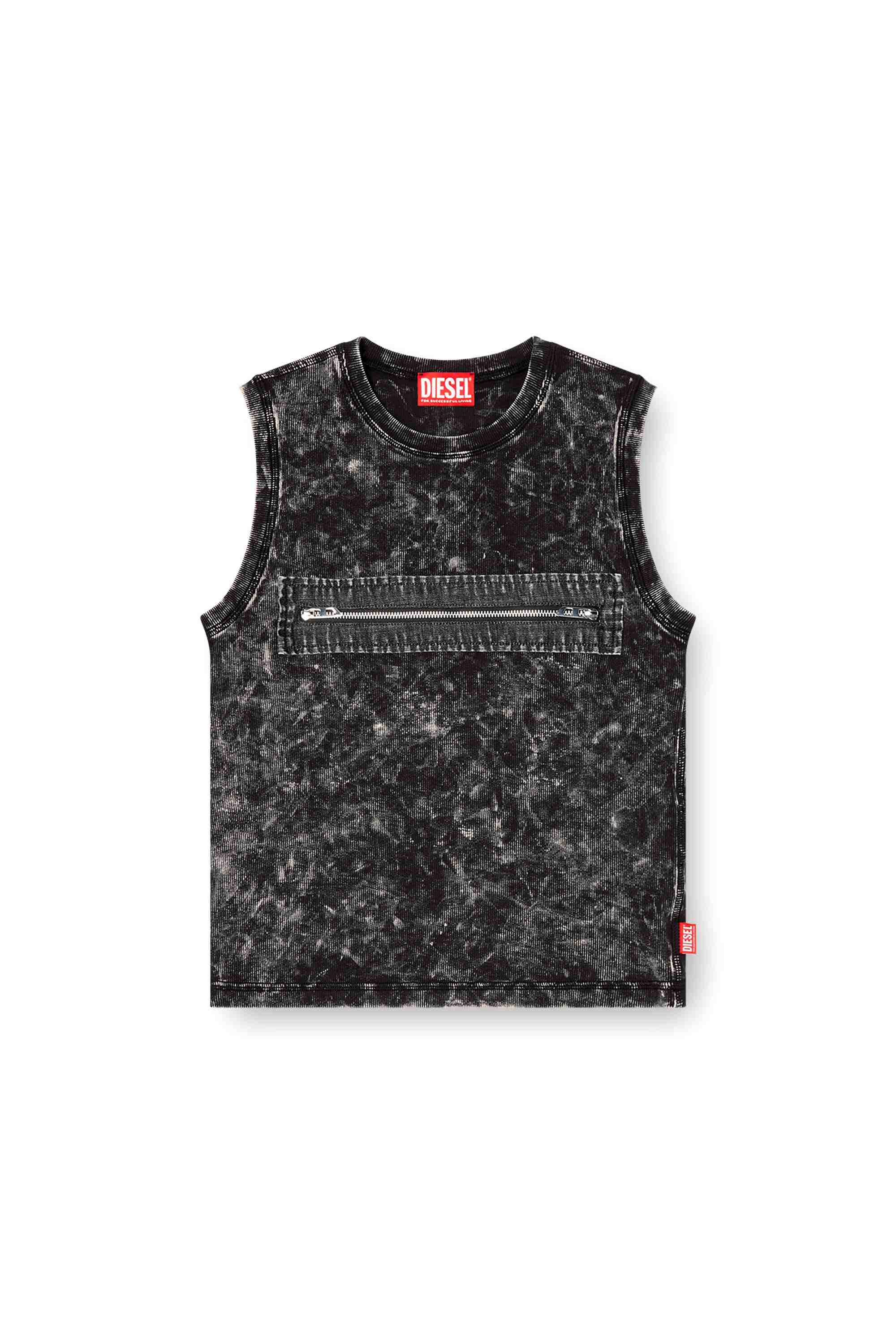 DIESEL Men's Sleeveless Knit Men's 2-pack tank top | Black | Diesel