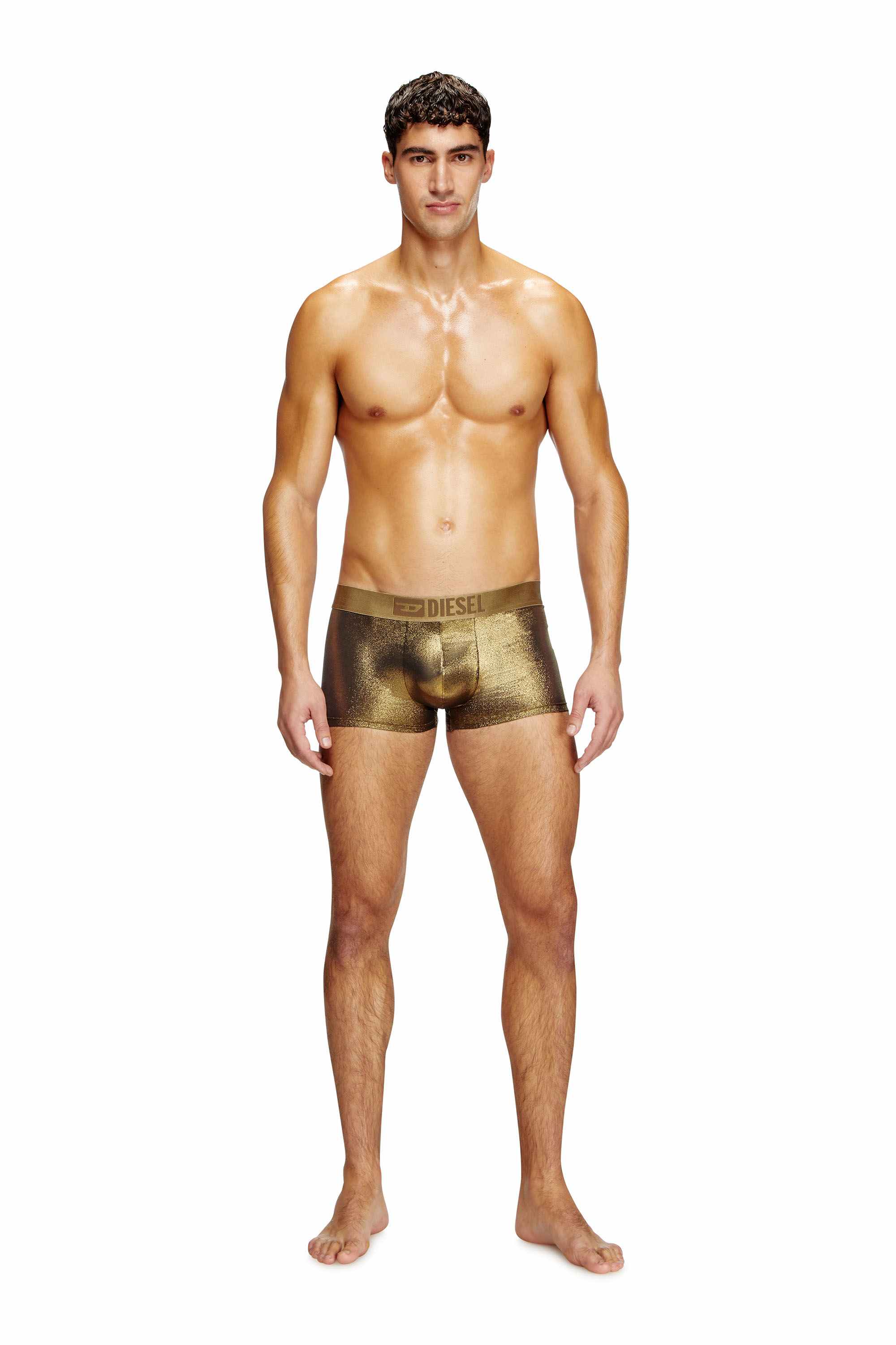 Gold Foiled fabric boxer briefs