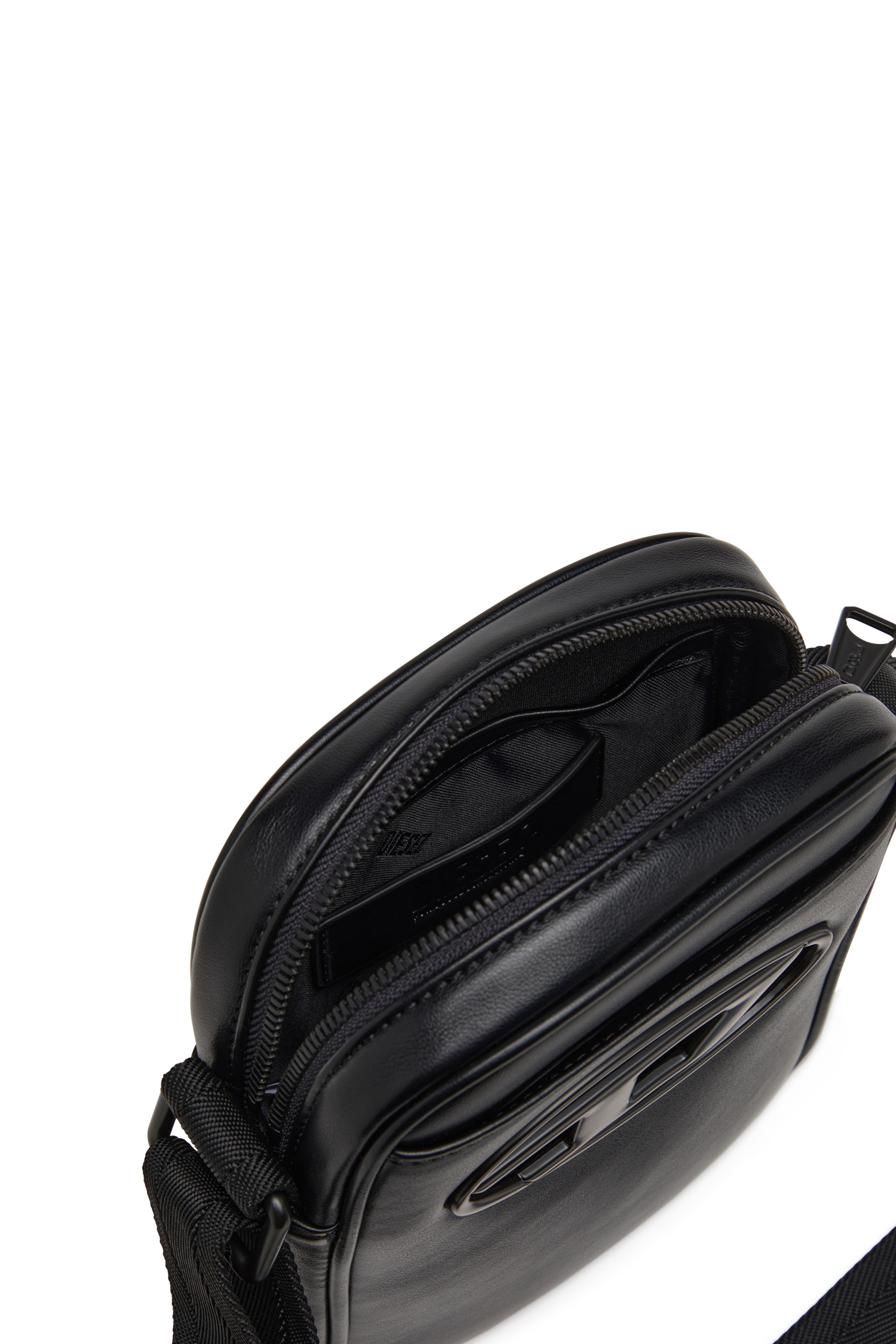 Black Holi-D-Crossbody bag in PU and neoprene