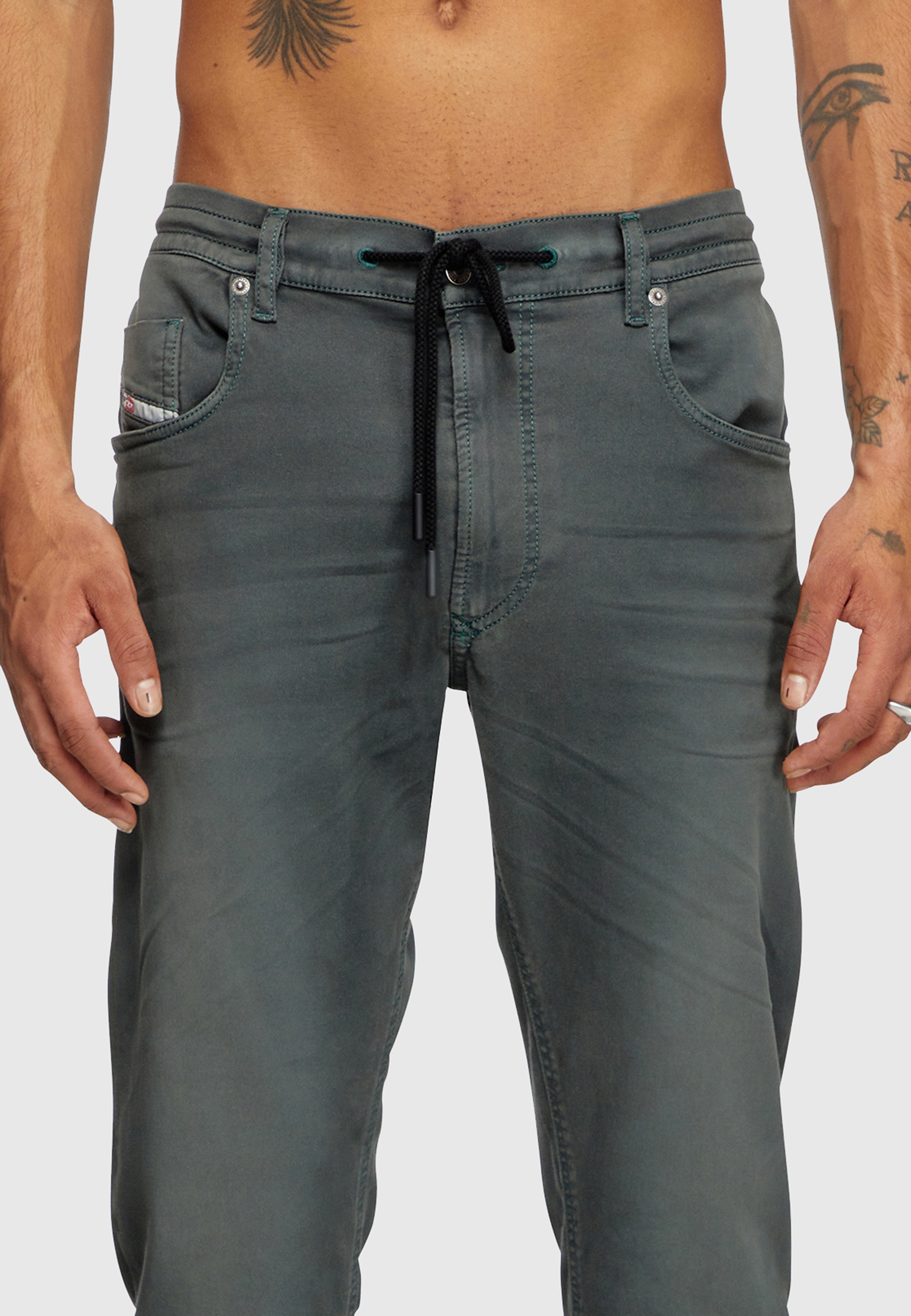 Grey 2032 D-Krooley-B Jogg Regular Fit Jeans