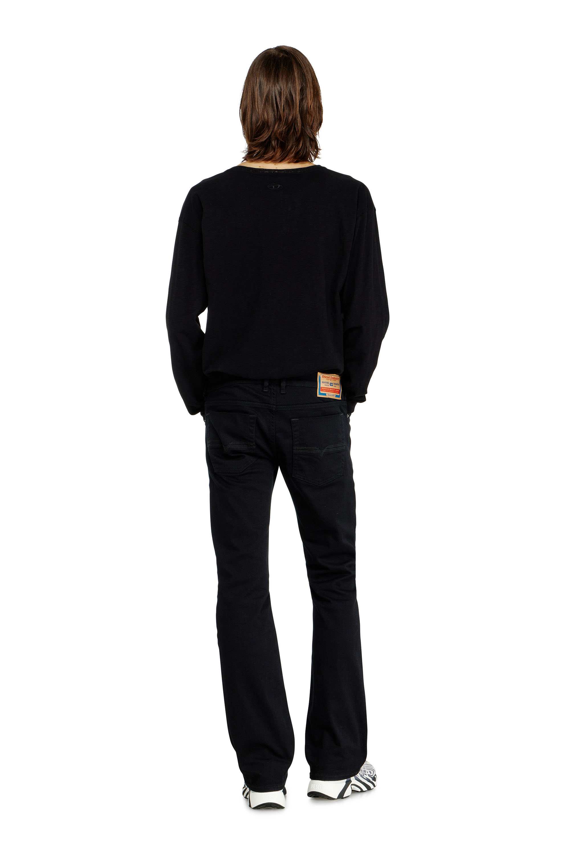 Black/Dark grey Bootcut Jeans Low Waist 2007 Zatiny