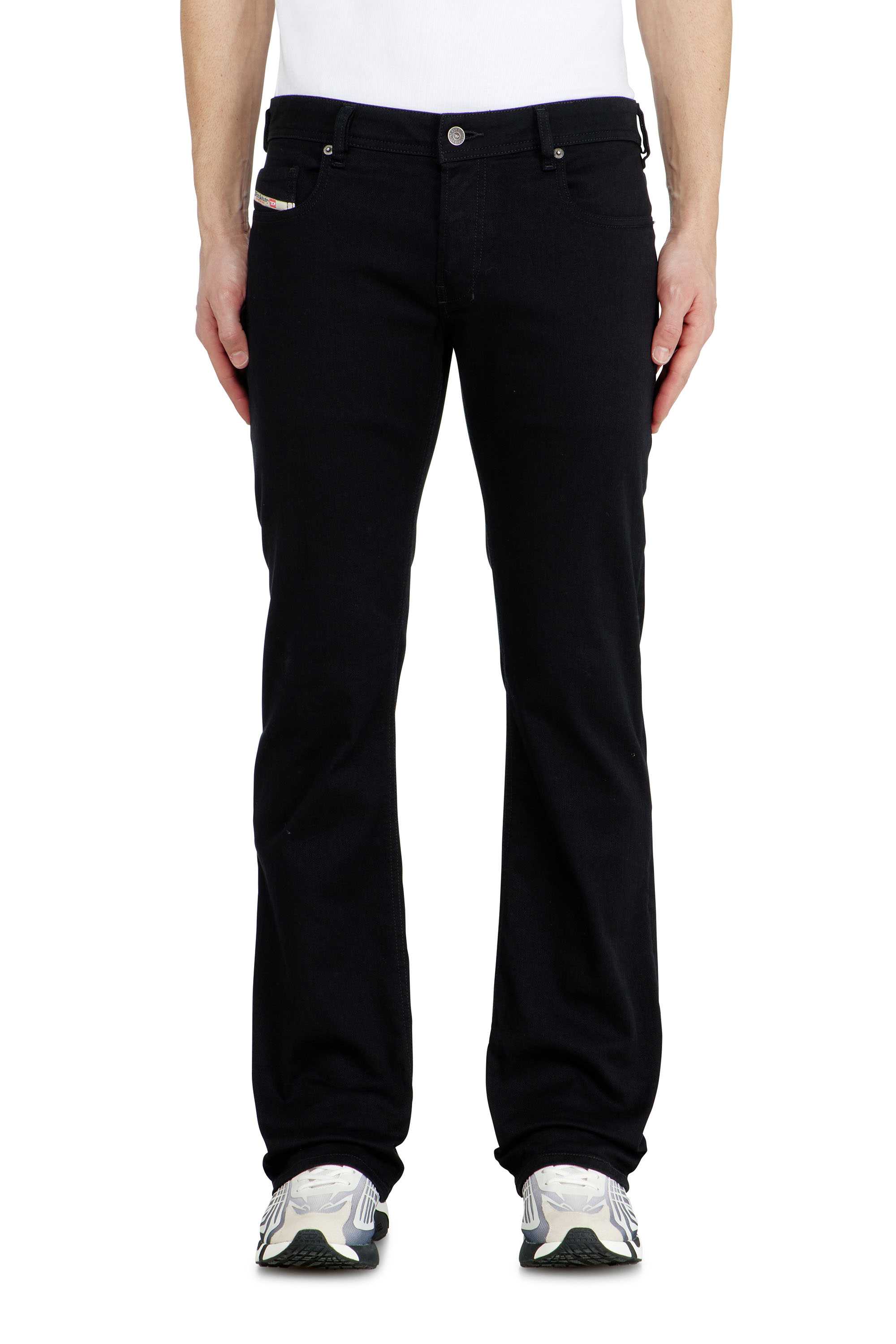 Black/Dark grey Bootcut Jeans Low Waist 2007 Zatiny