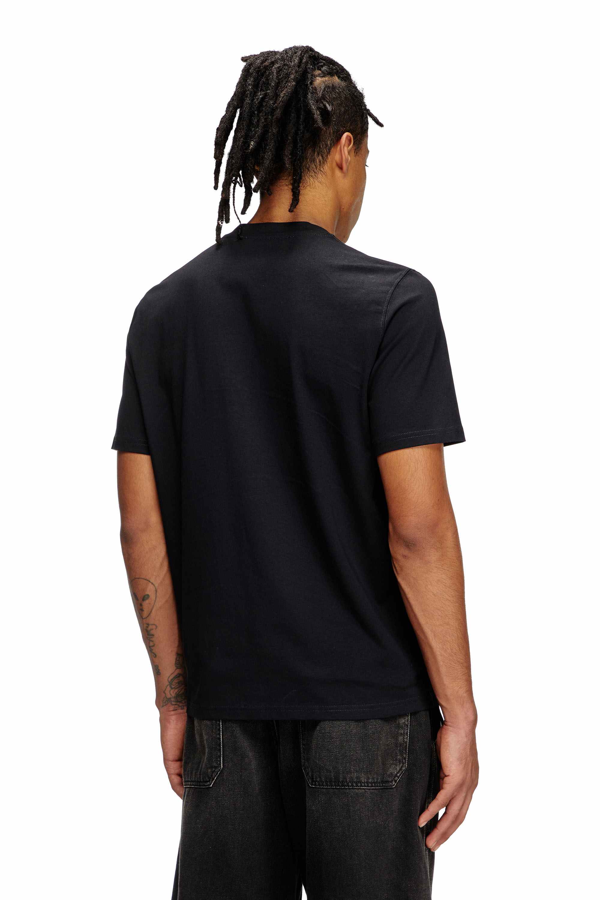 Black T-shirt with Diesel Core print