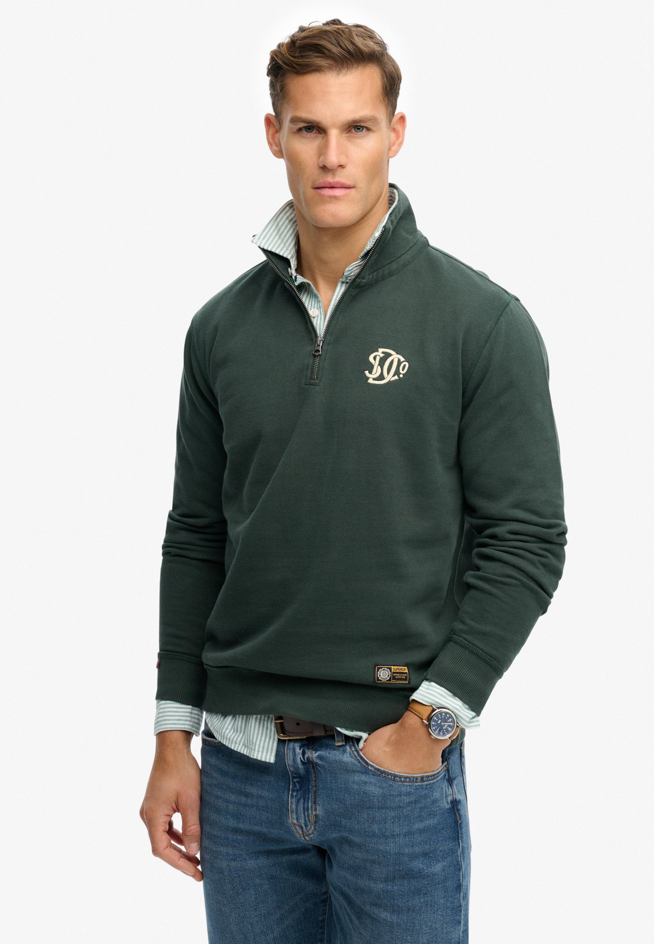 ATHLETIC SD CO HALF ZIP