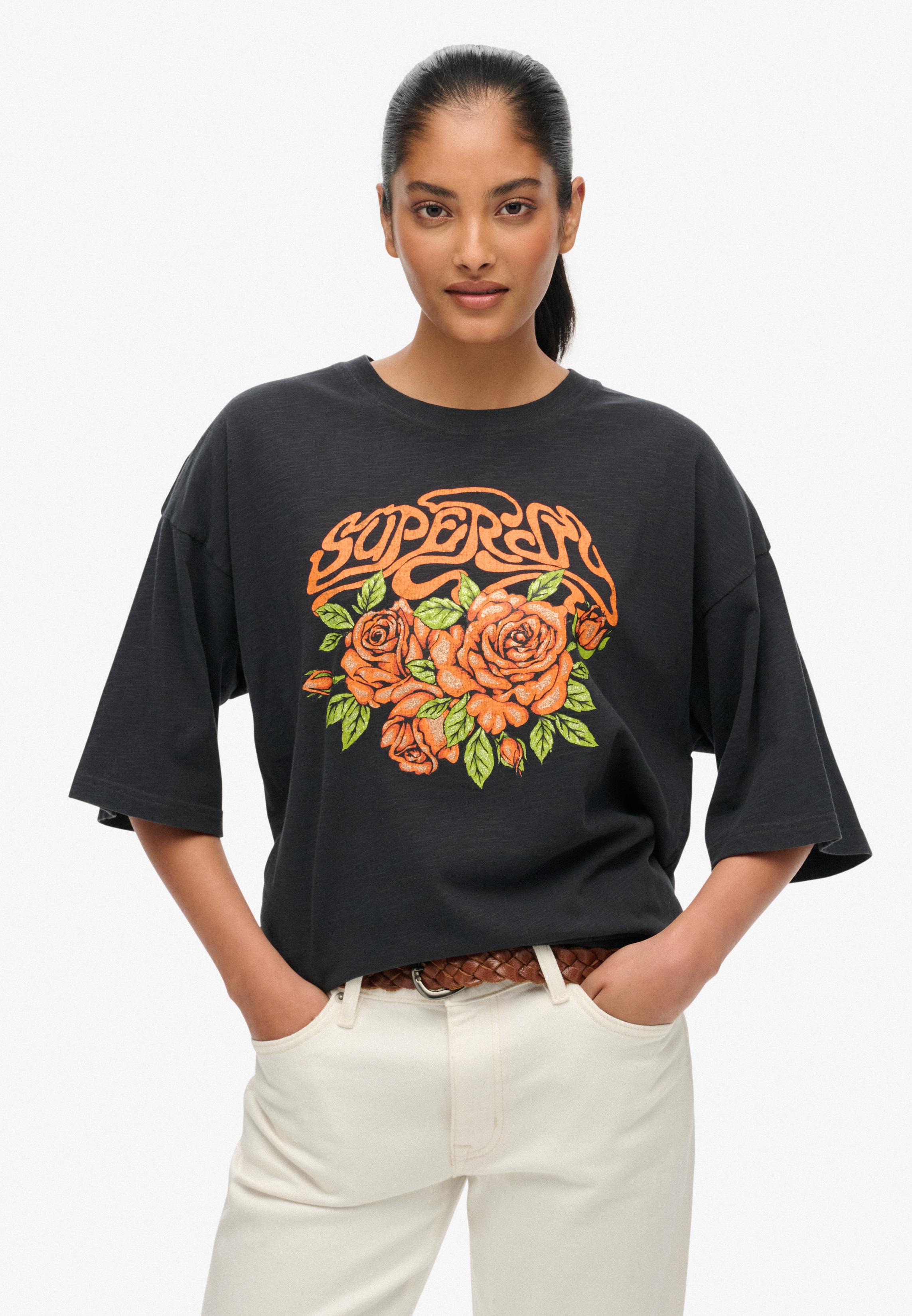 BIKER ROCK OVERSIZED TEE
