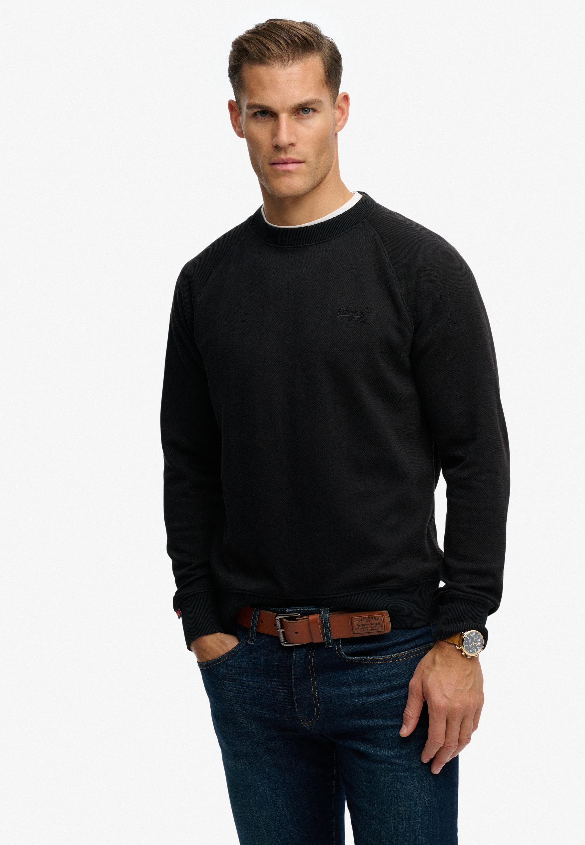 ESSENTIAL LOGO RAGLAN CREW