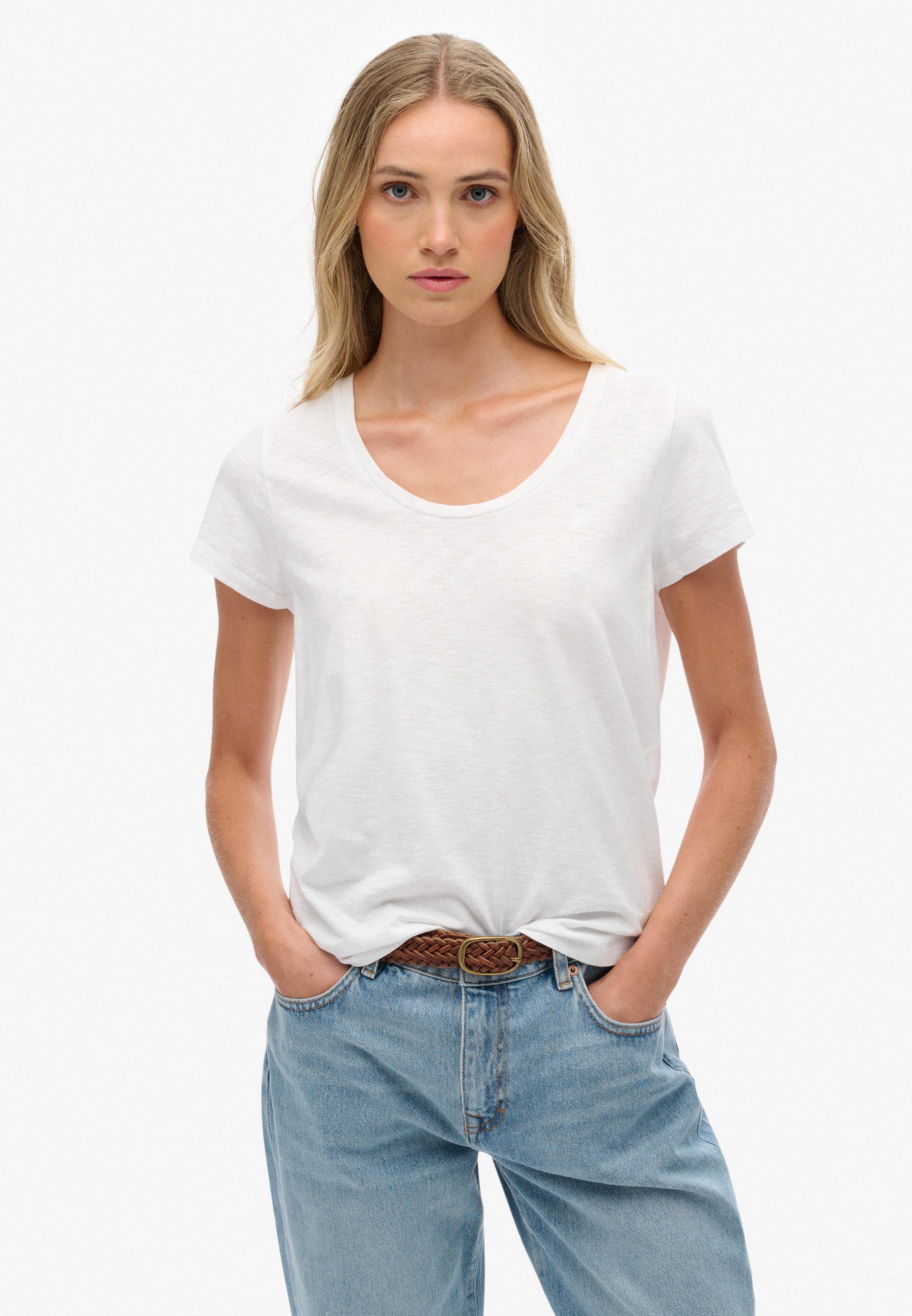 Studios Scoop Neck Tee