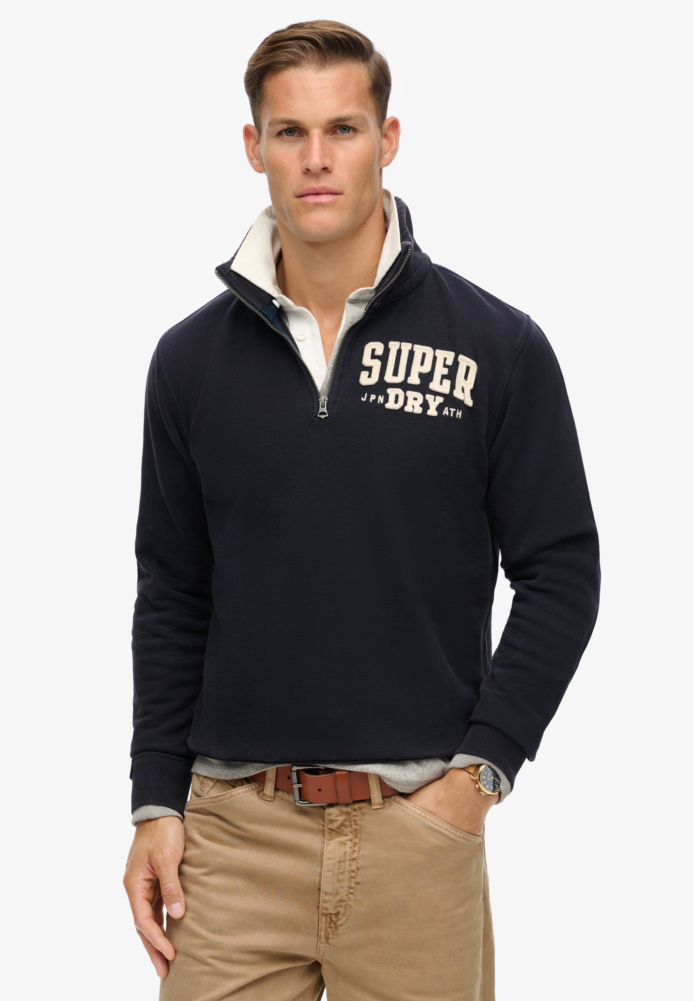 VINTAGE ATHLETIC HALF ZIP