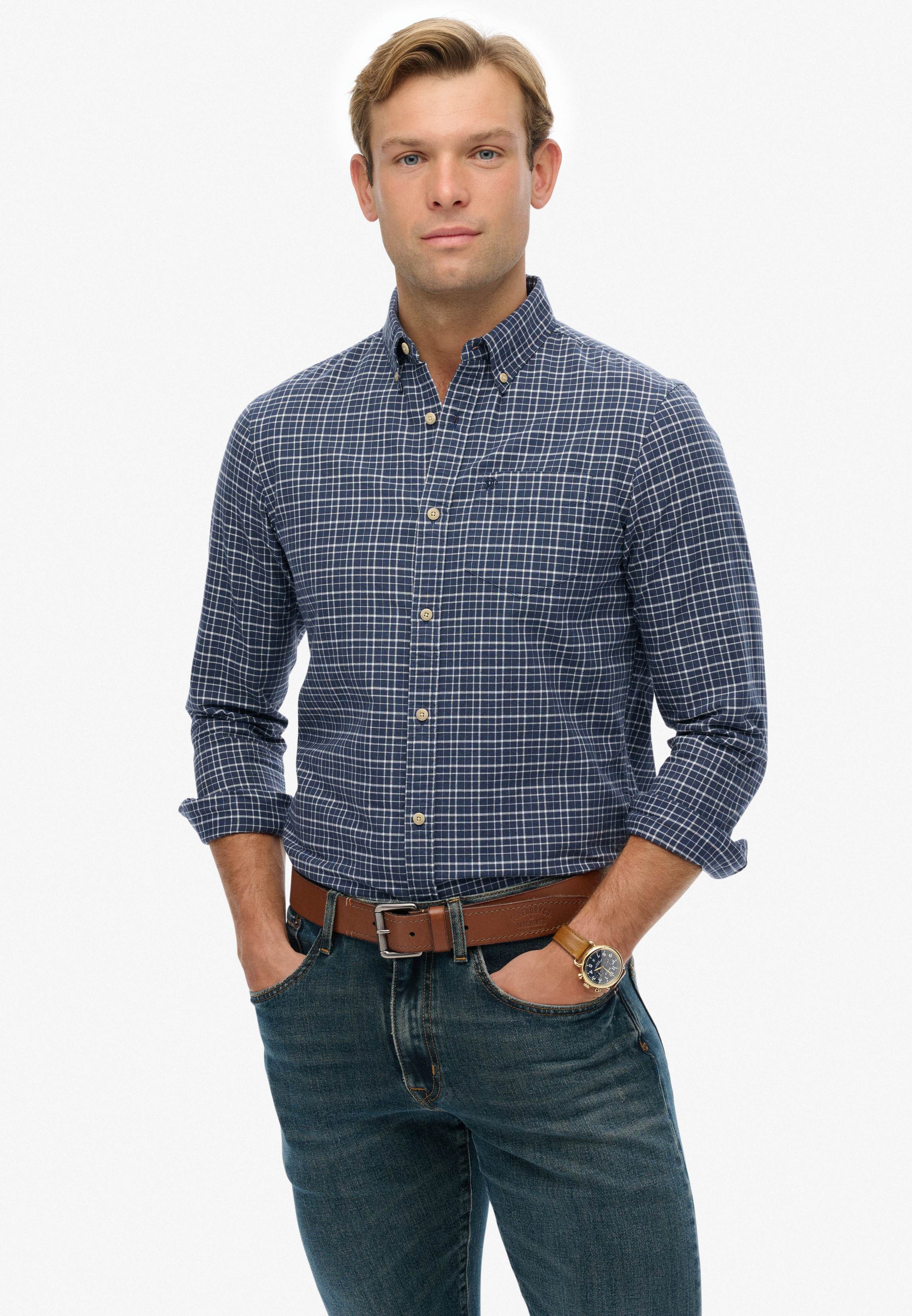 PREMIUM CHECK OXFORD SHIRT