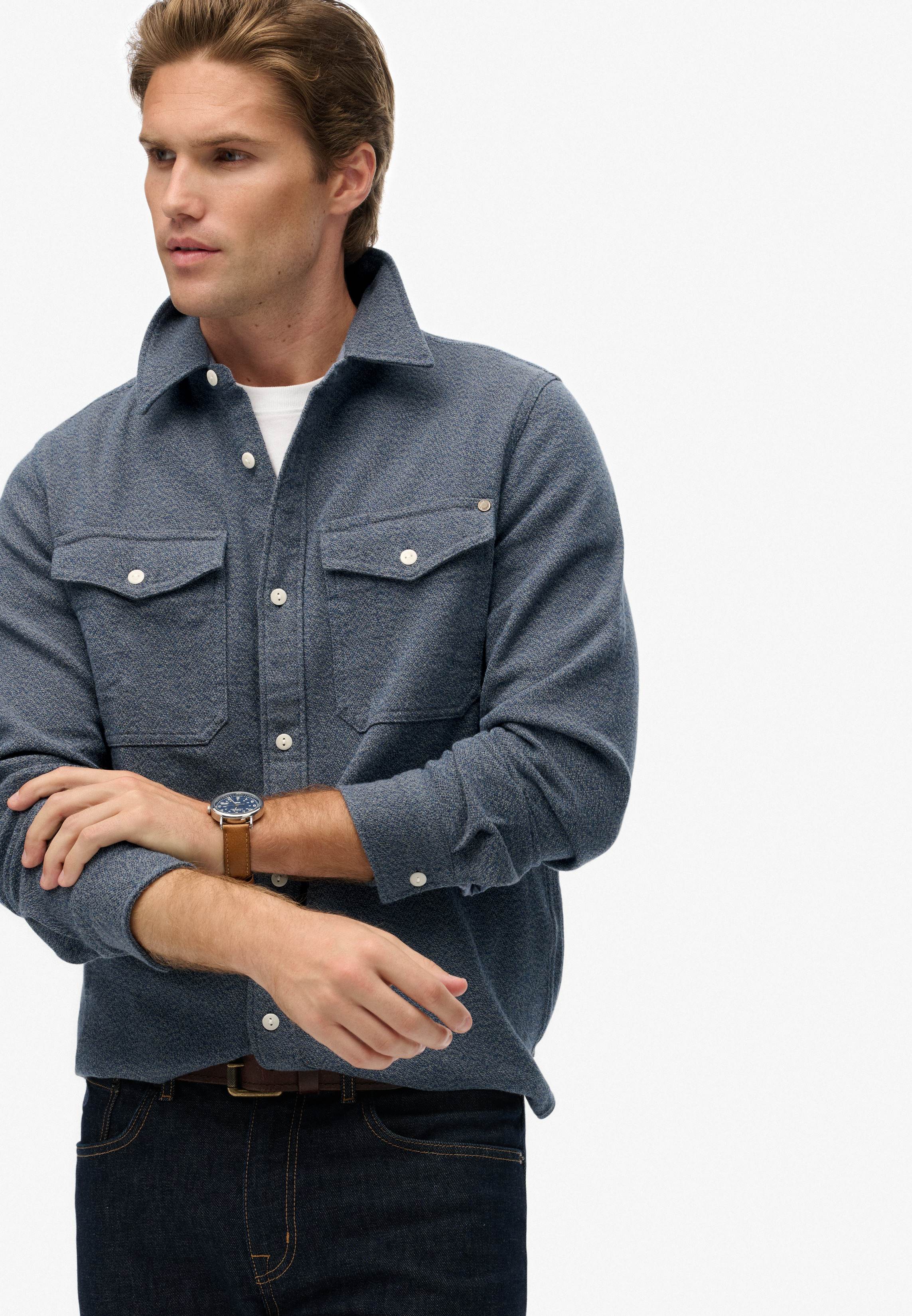 MERCHANT HEAVY FLANNEL SHIRT
