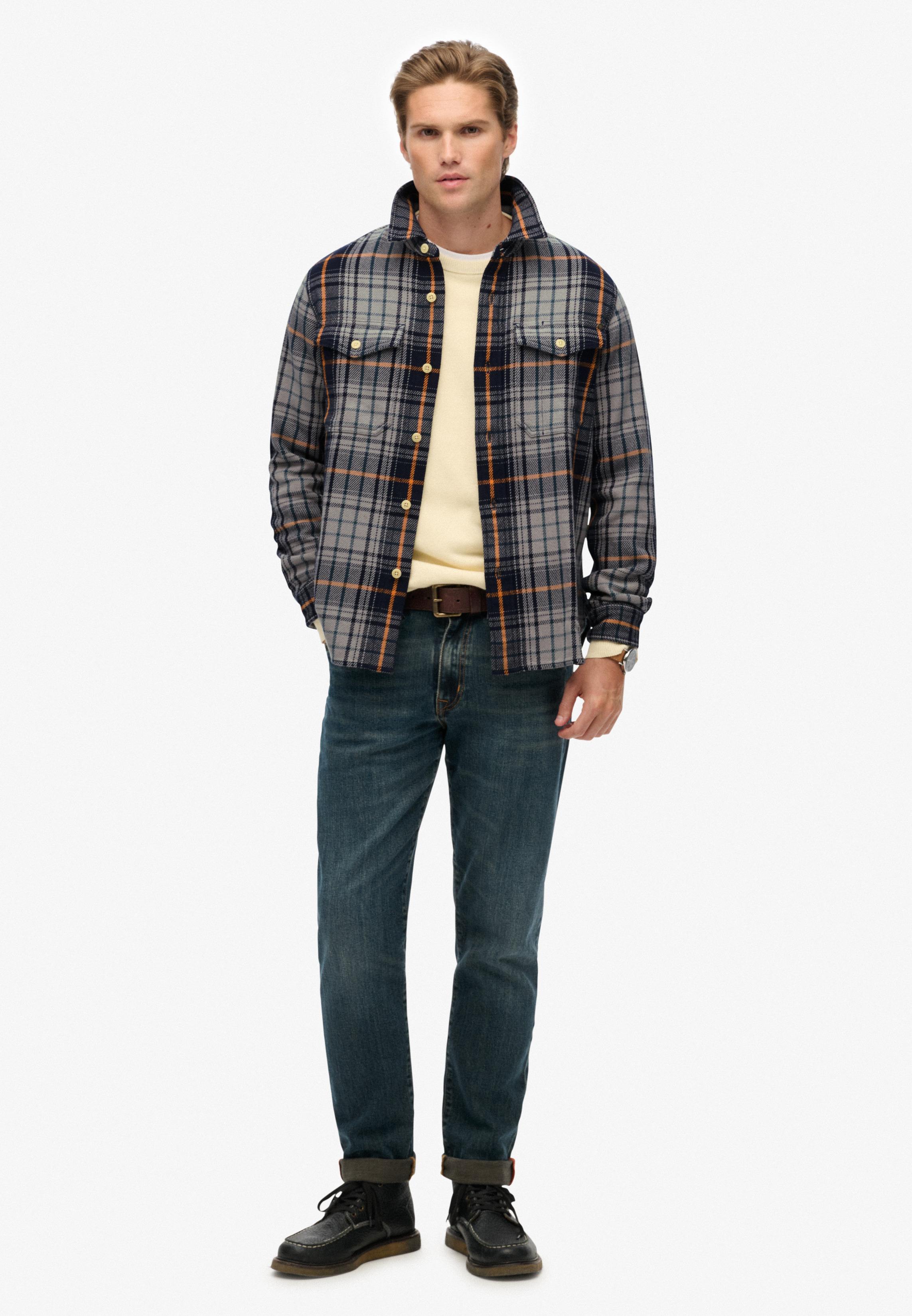 MERCHANT HEAVY CHECKED SHIRT