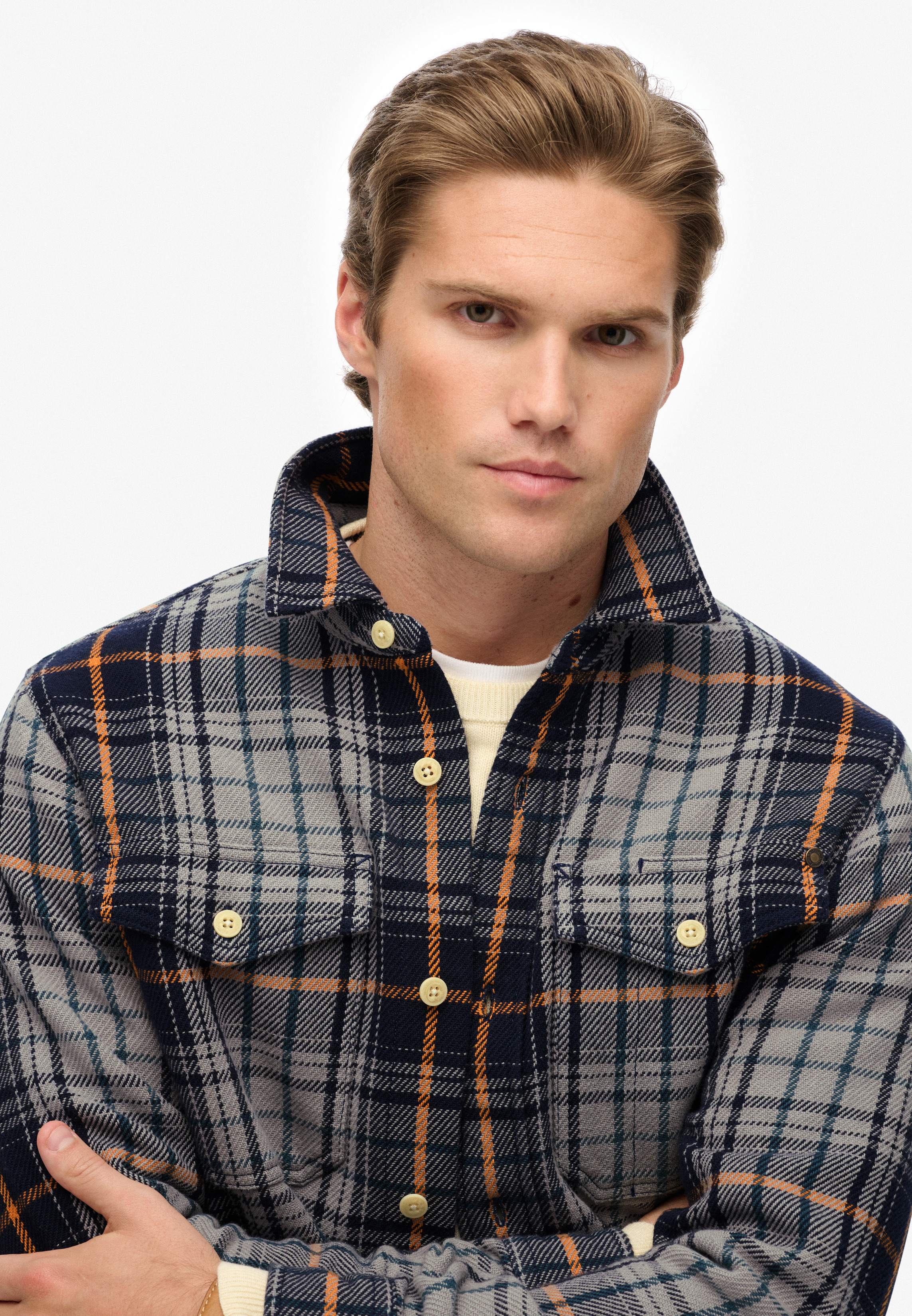 MERCHANT HEAVY CHECKED SHIRT