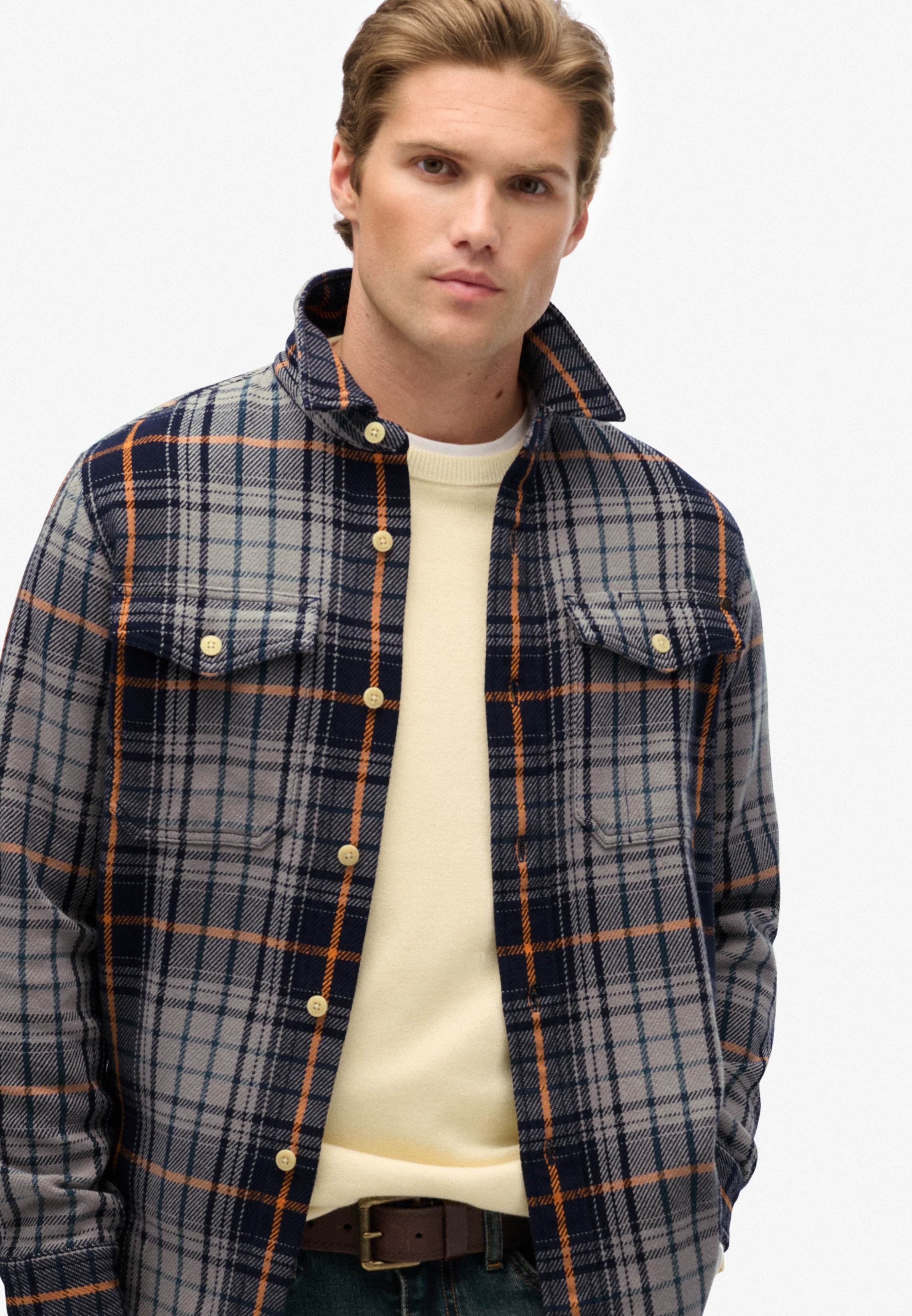 MERCHANT HEAVY CHECKED SHIRT