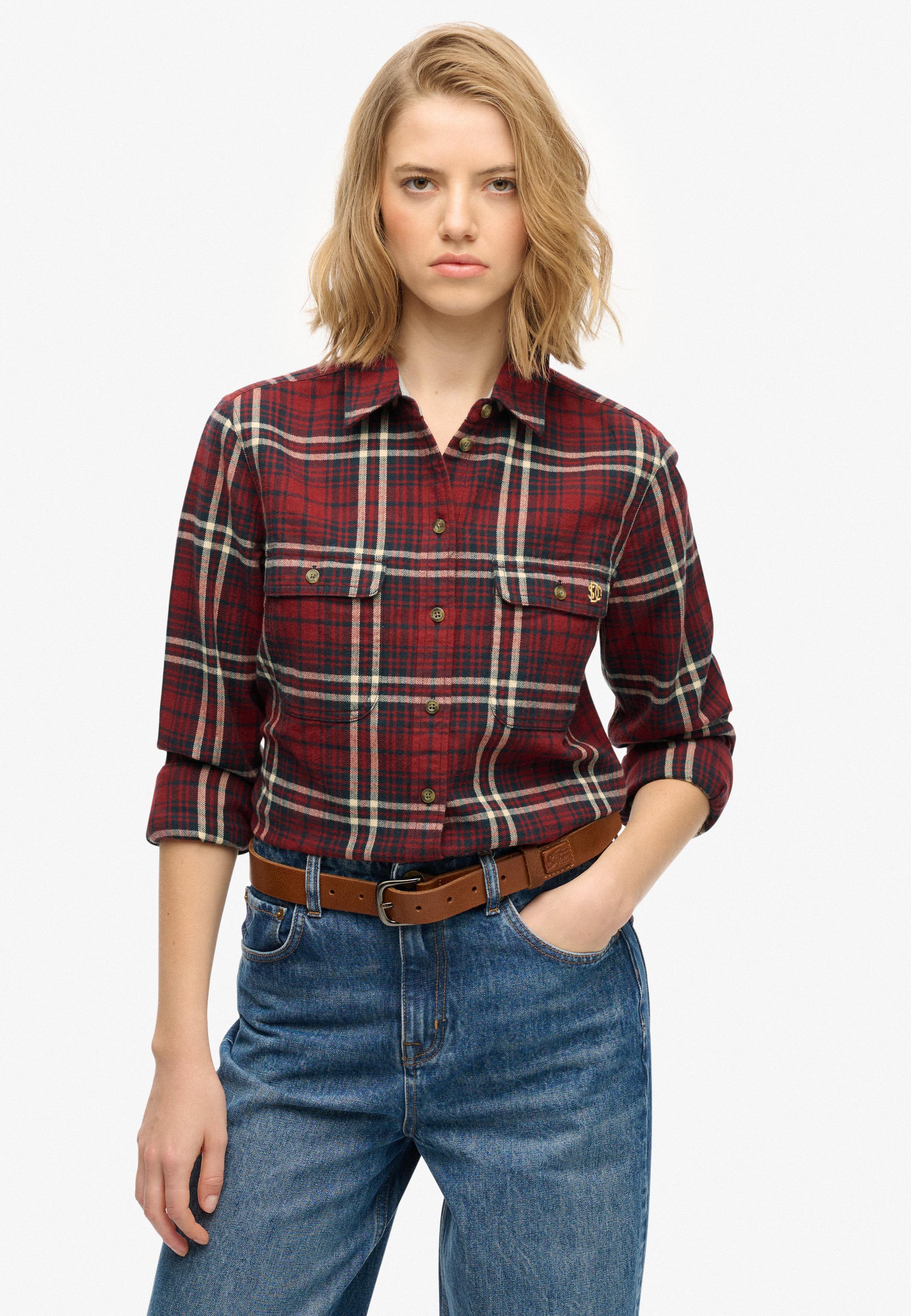 LUMBERJACK CHECK FLANNEL SHIRT