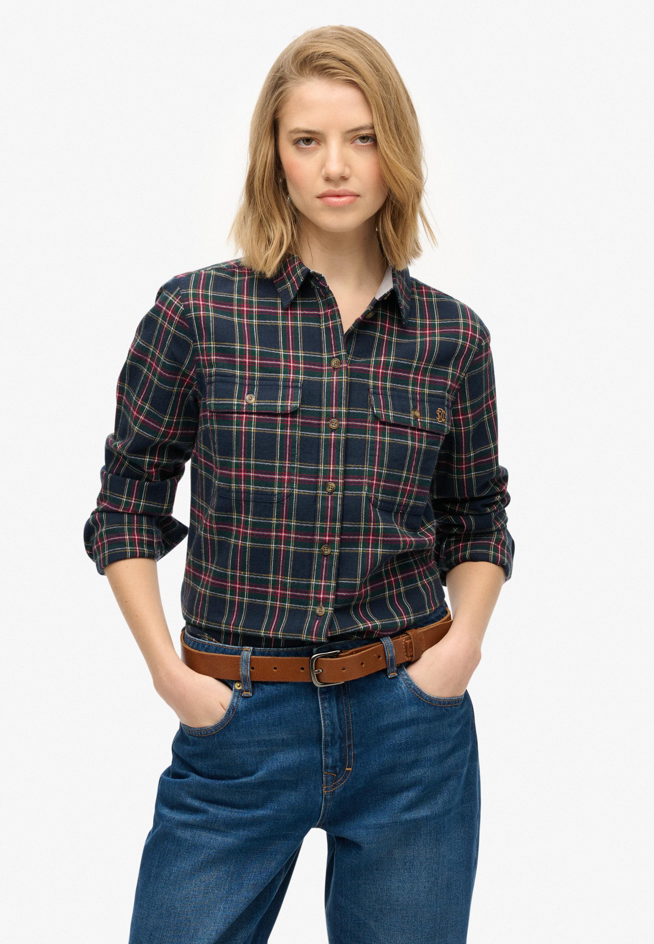 LUMBERJACK CHECK FLANNEL SHIRT