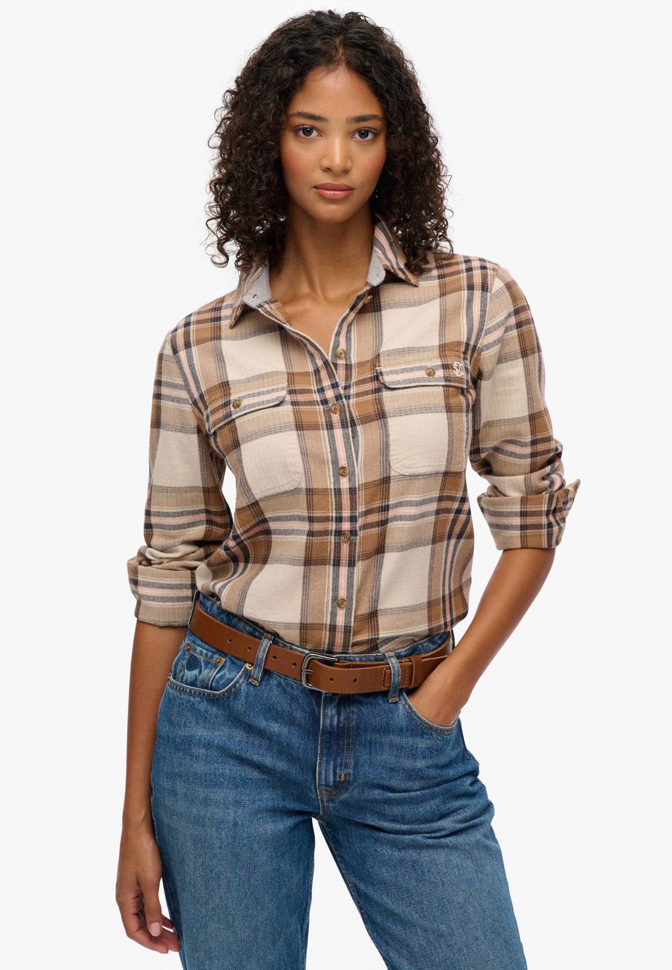 LUMBERJACK CHECK FLANNEL SHIRT