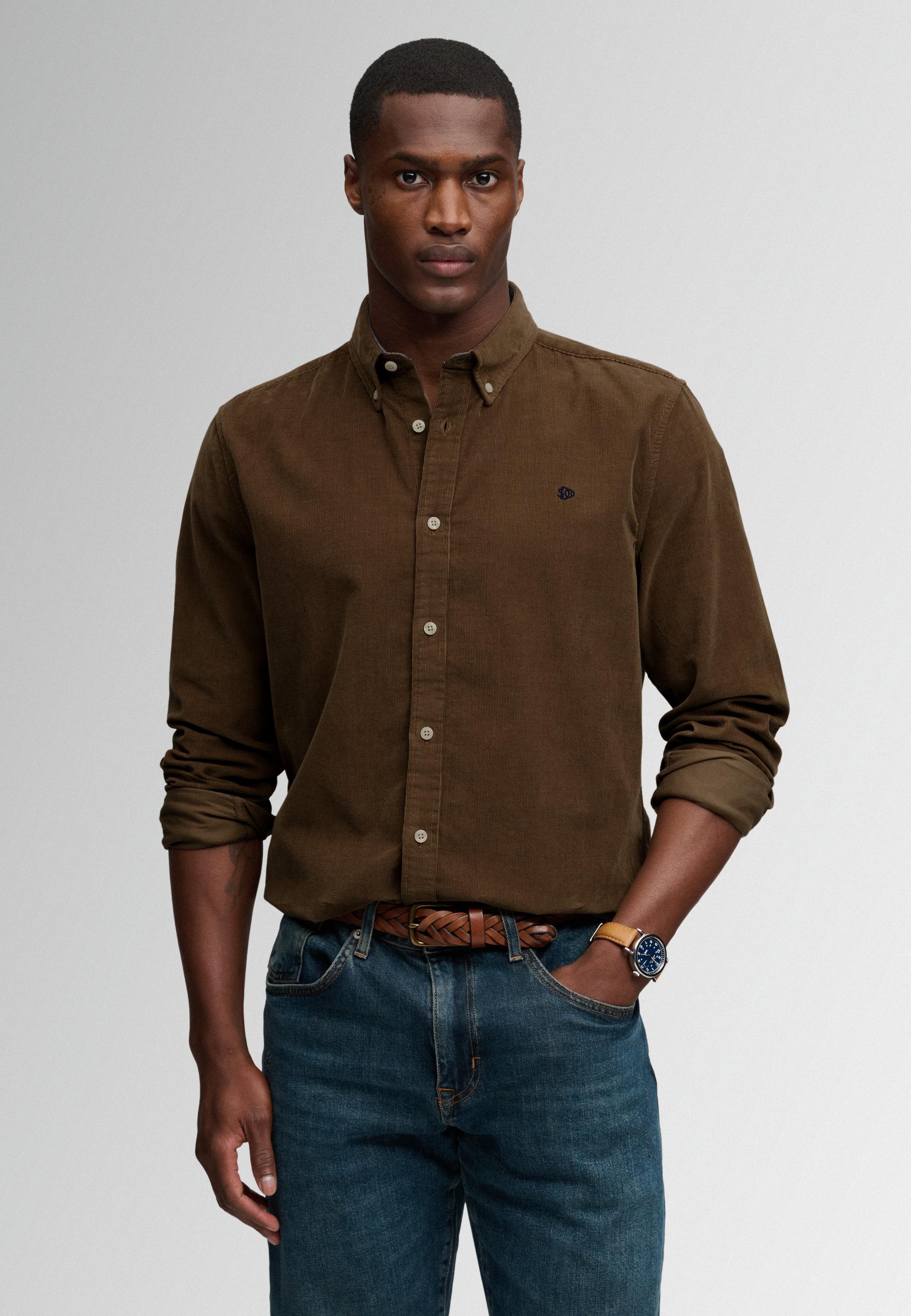 CLASSIC NEEDLE CORDUROY SHIRT