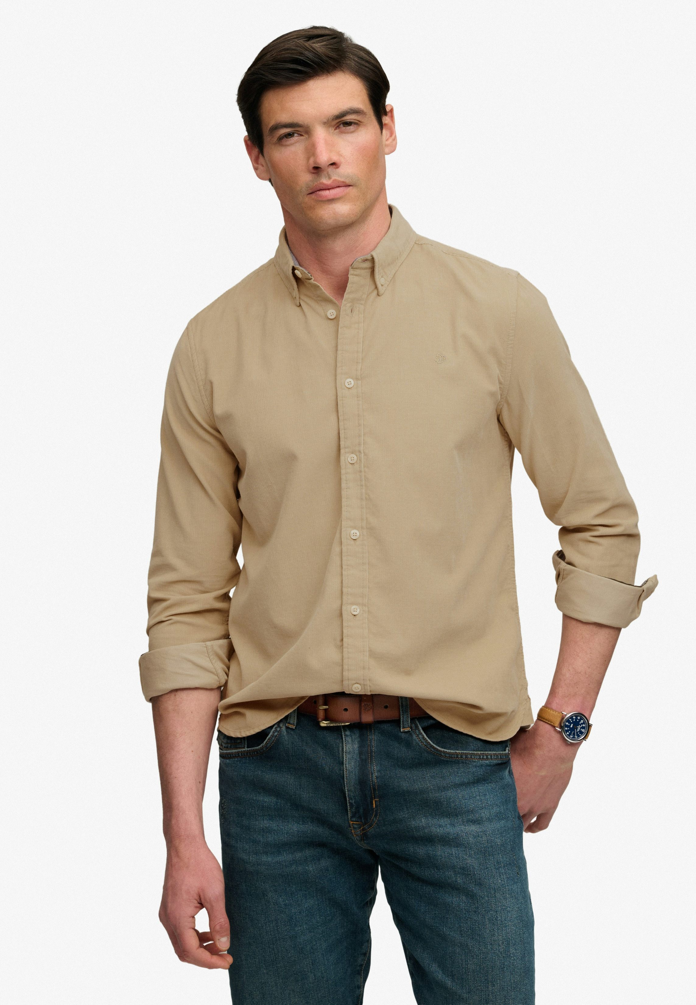 CLASSIC NEEDLE CORDUROY SHIRT