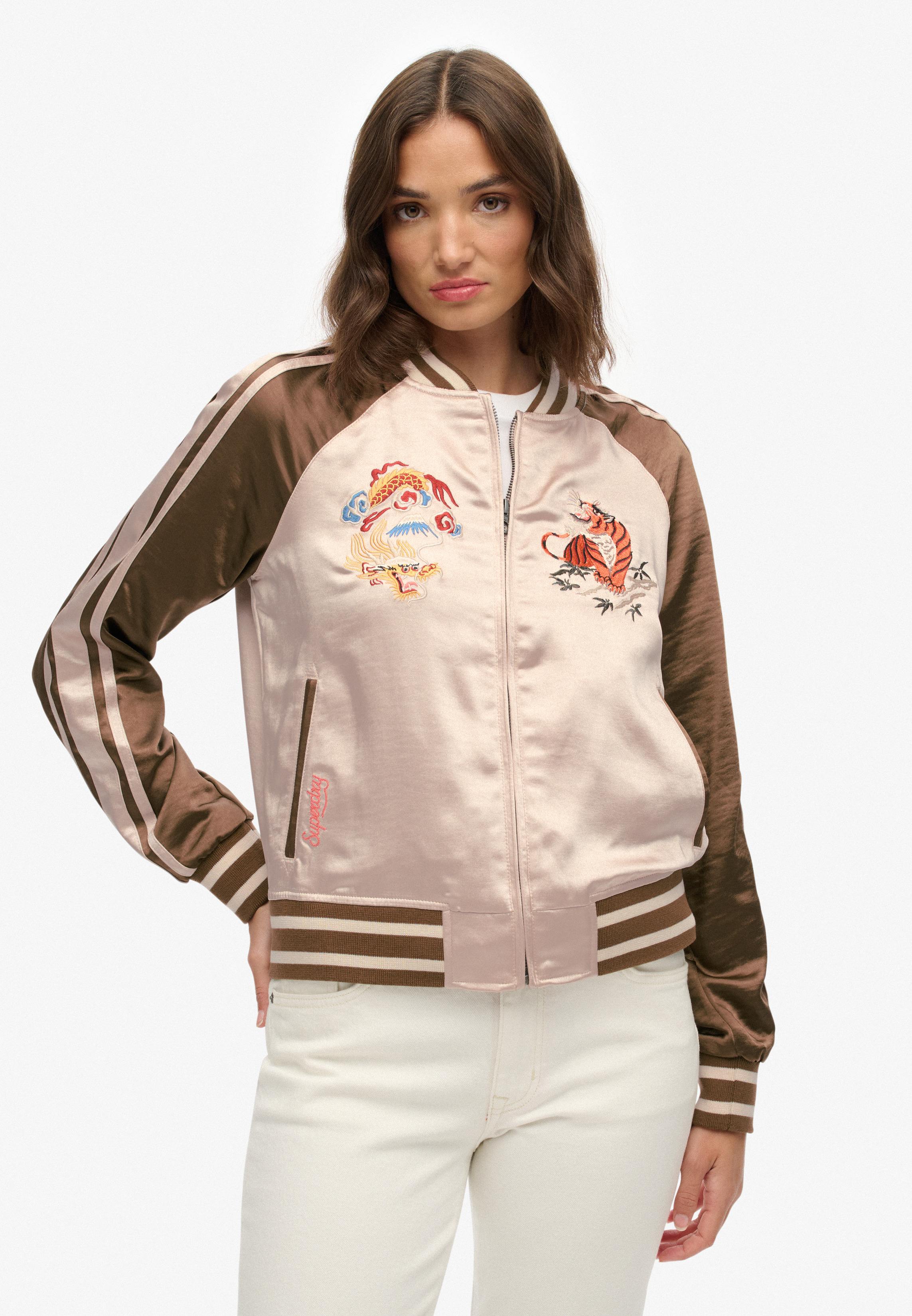 SUIKAJAN EMBROIDERED BOMBER