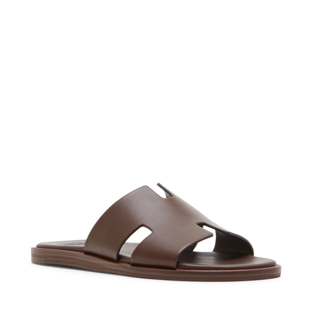 Leon-R Brown Leather Sandals & Flip Flops