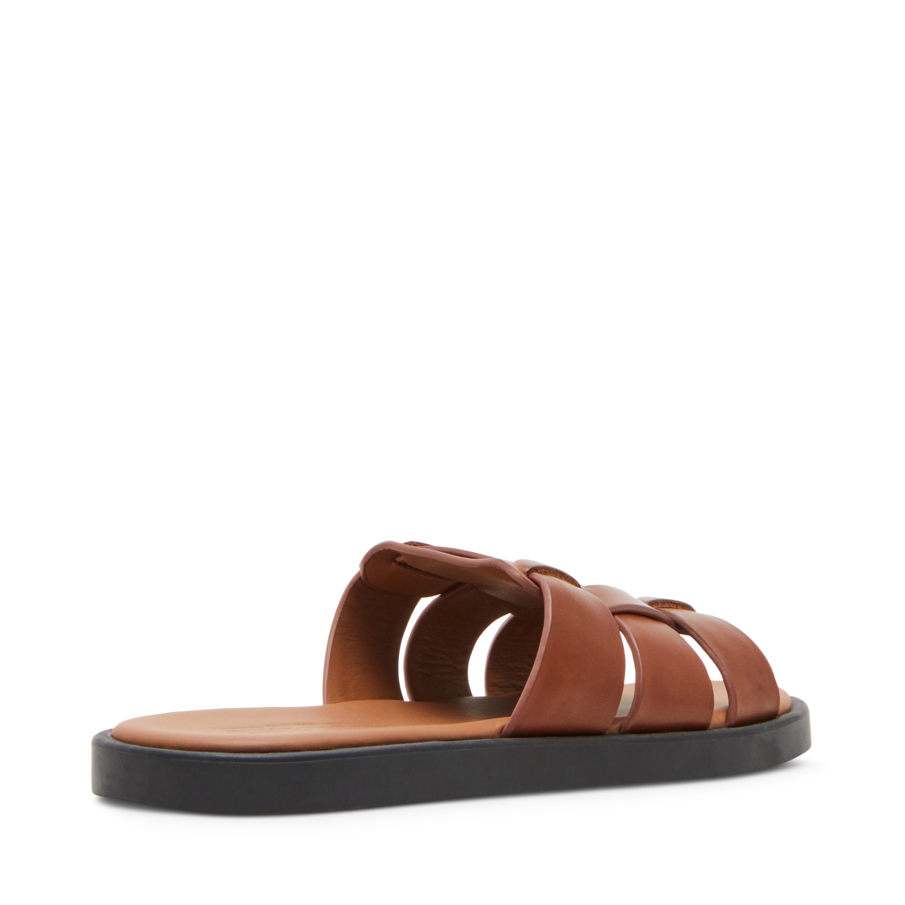 Grayson-R Cognac Leather Sandals & Flip Flops