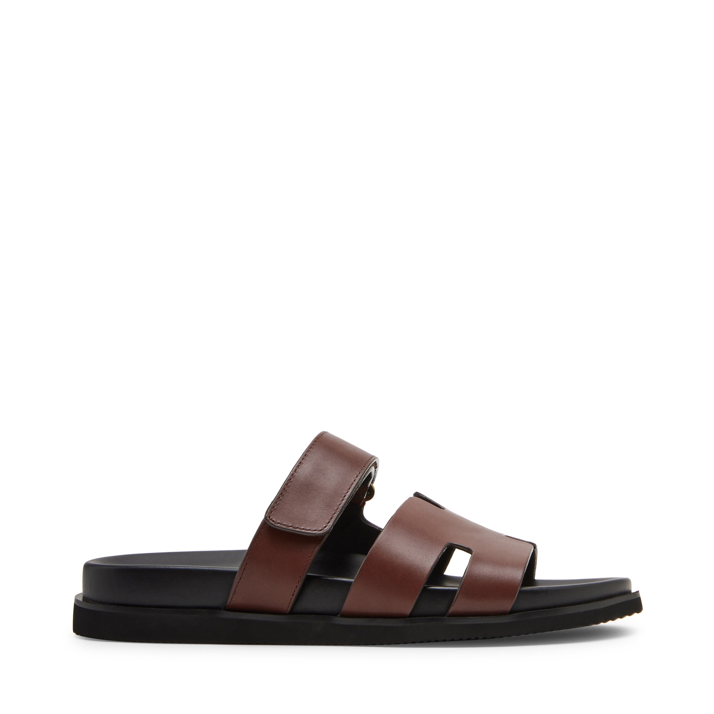 Maiven-R Brown Leather Sandals & Flip Flops