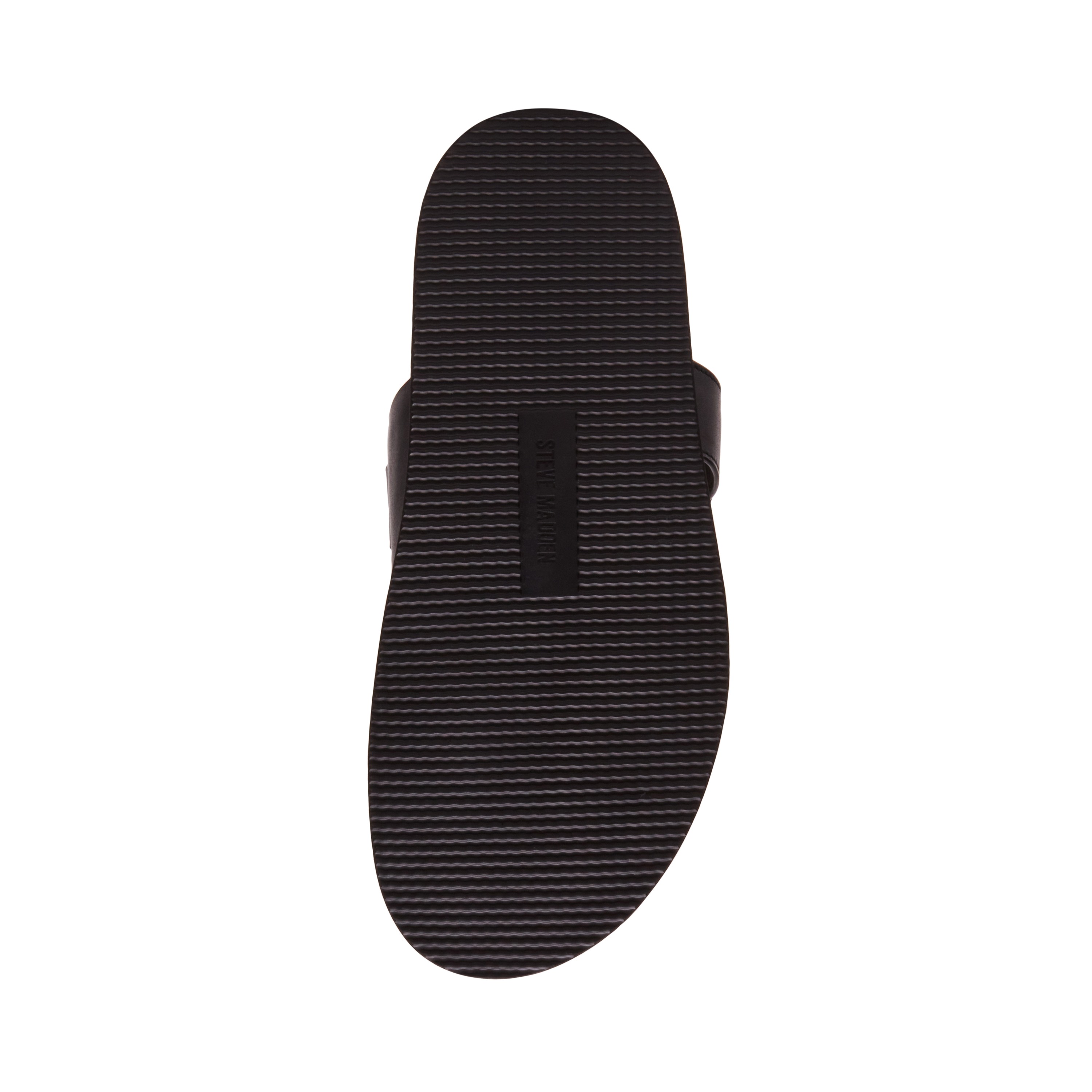 Maiven-R Black Leather Sandals & Flip Flops