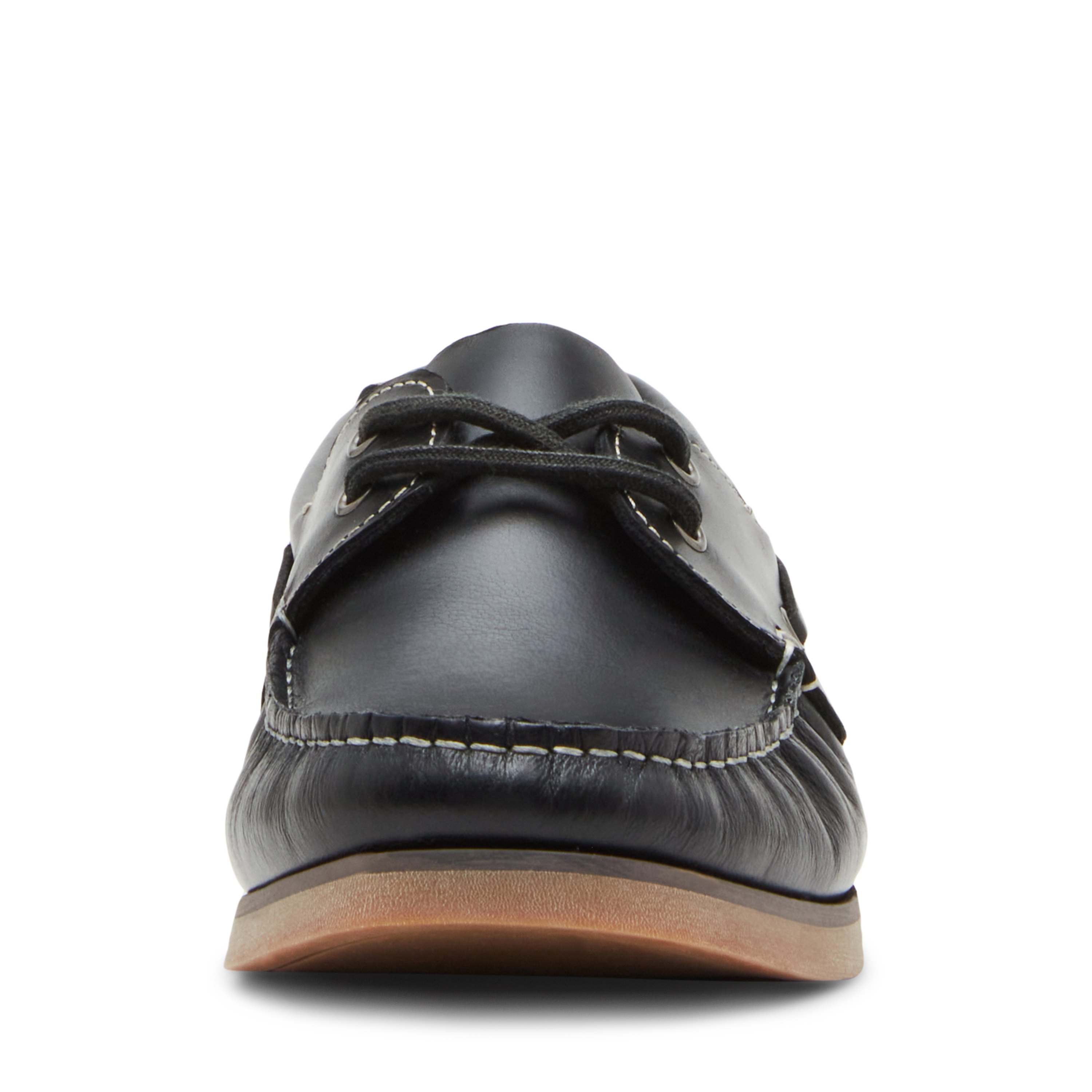 Seador-R Black Leather Driver Loafers