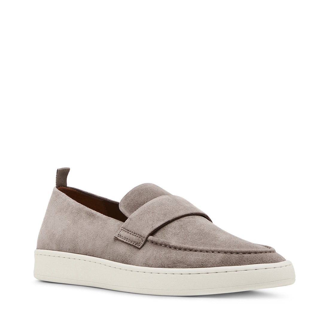 Hannson-R Taupe Suede Driver Loafers
