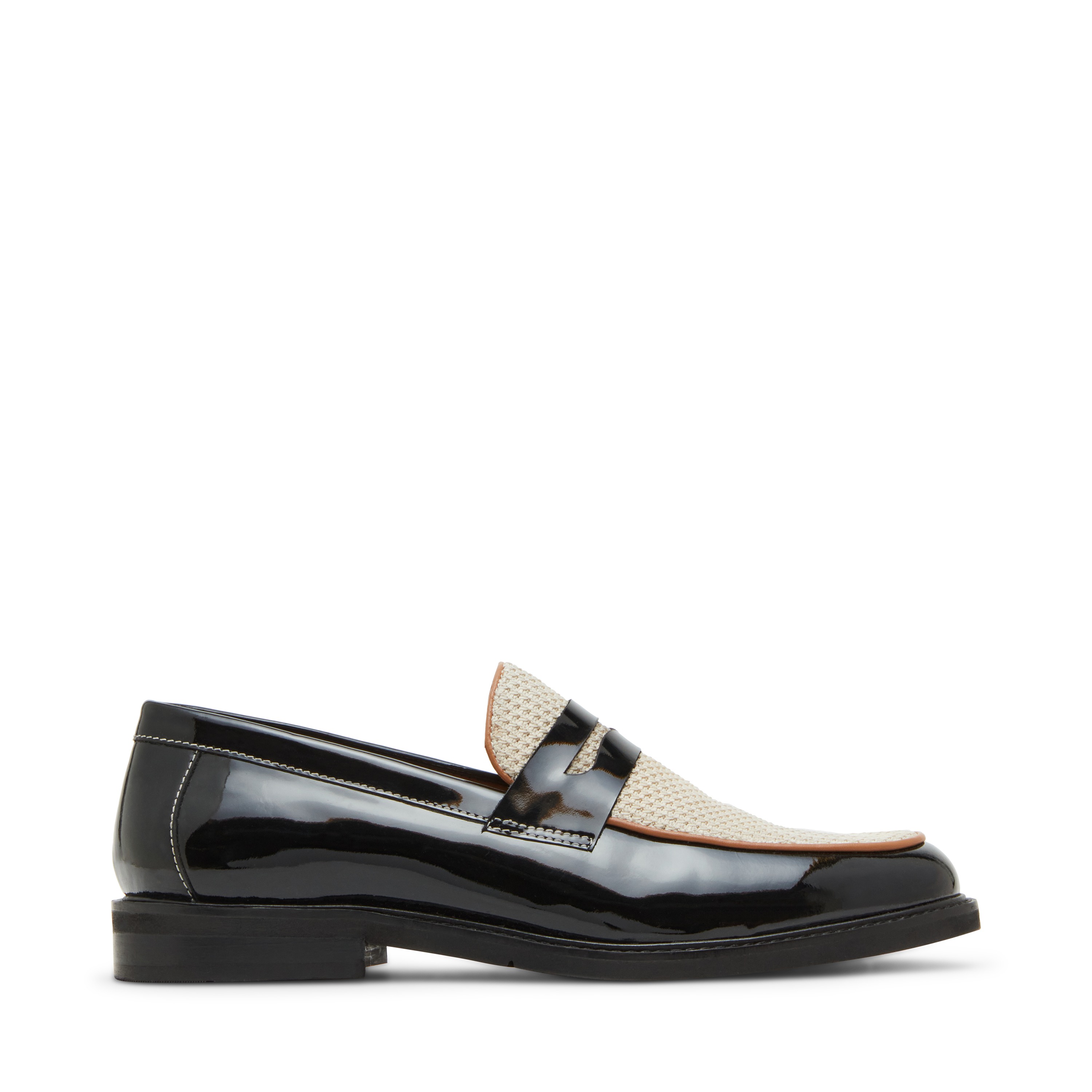 Shapelock-R Black Patent Tie-Ups & Dress Loafers