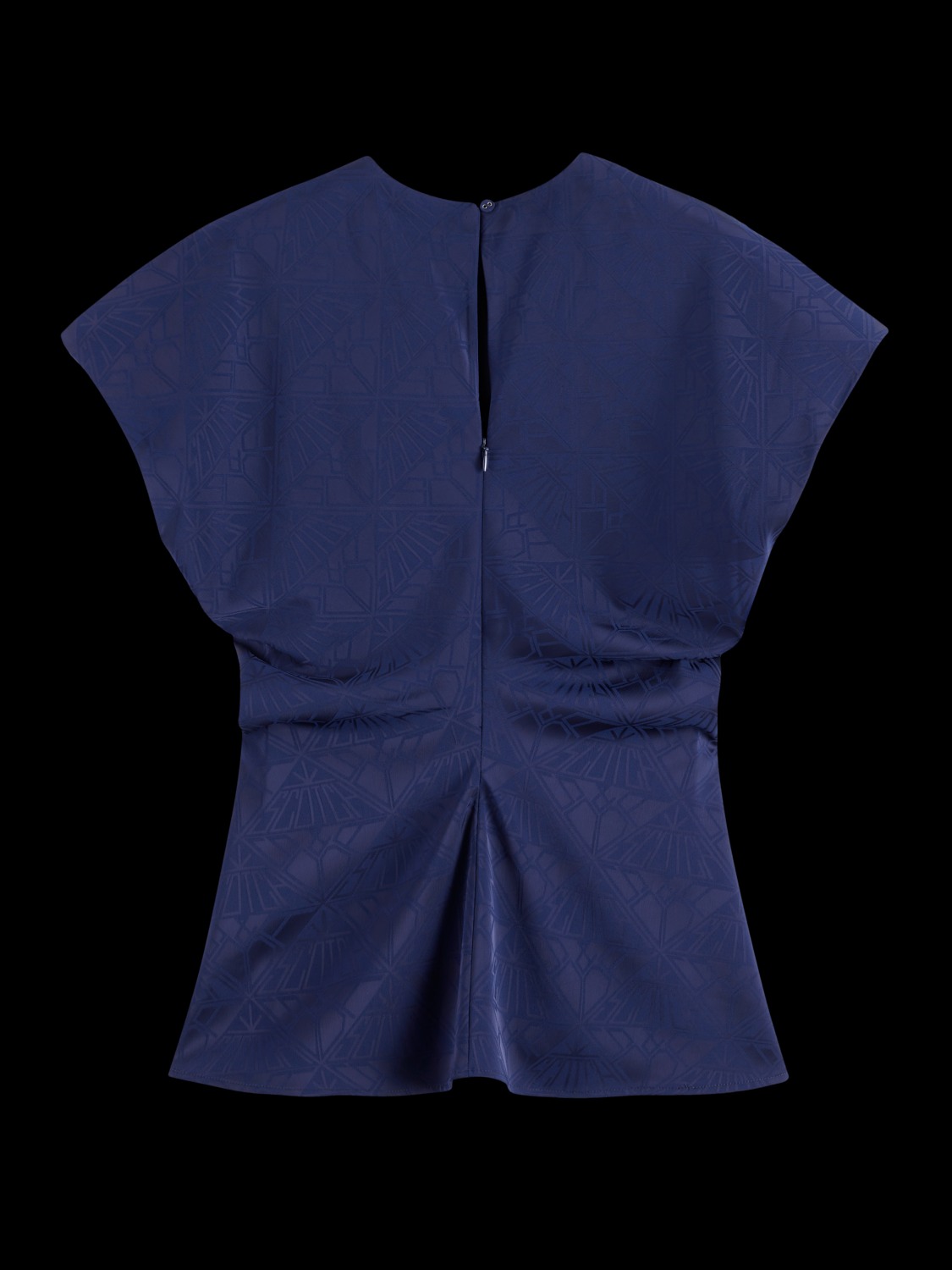 SATIN JACQUARD TOP